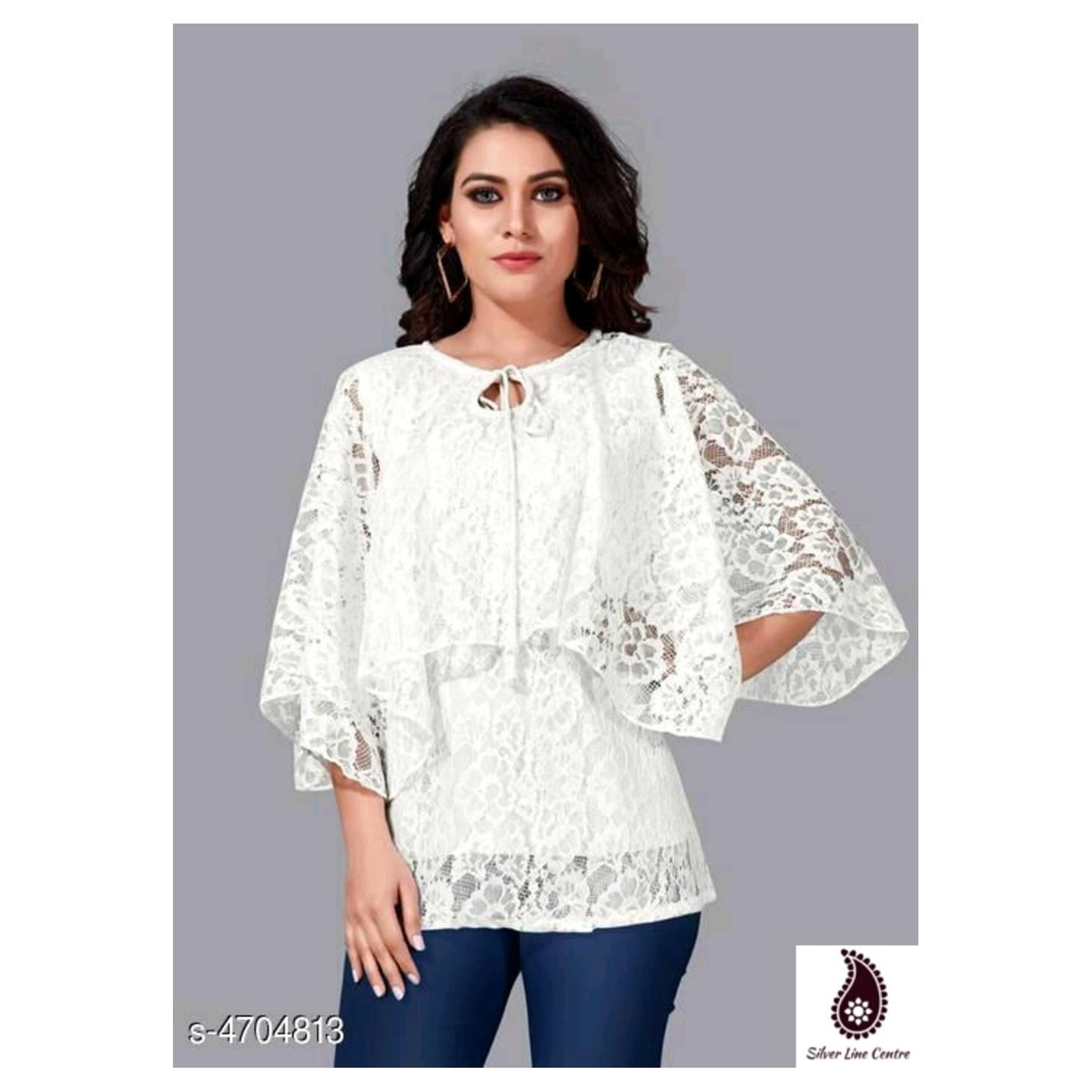 Womens Lace Net Top