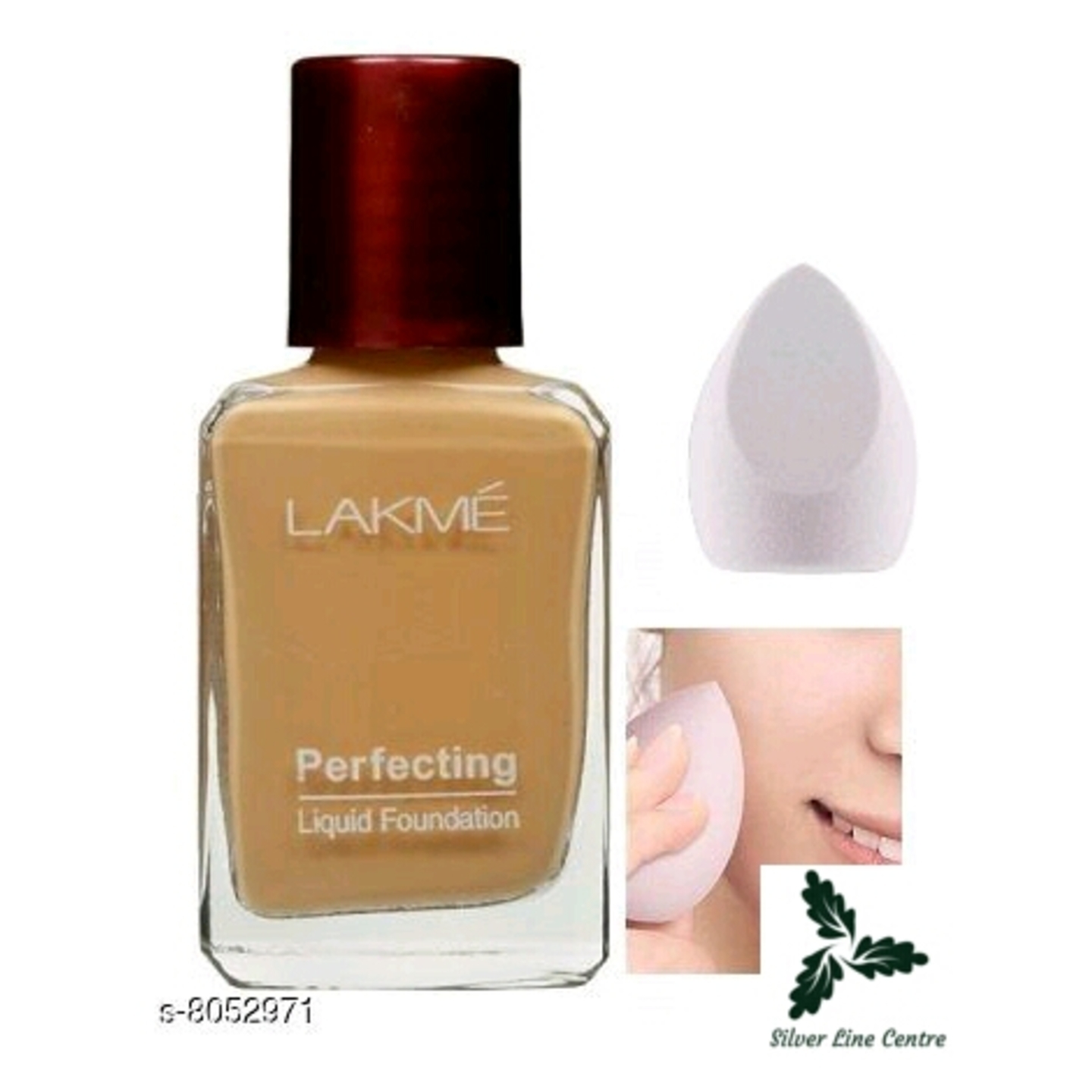 Lakme Perfecting Liquid Foundation,Sponge Puff