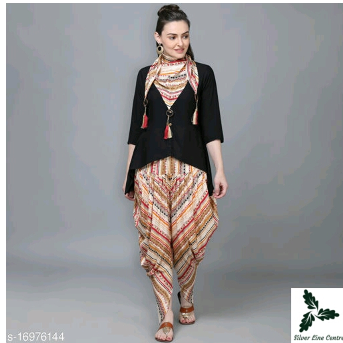 Womens Adrika Ensemble Dhoti Kurta Set