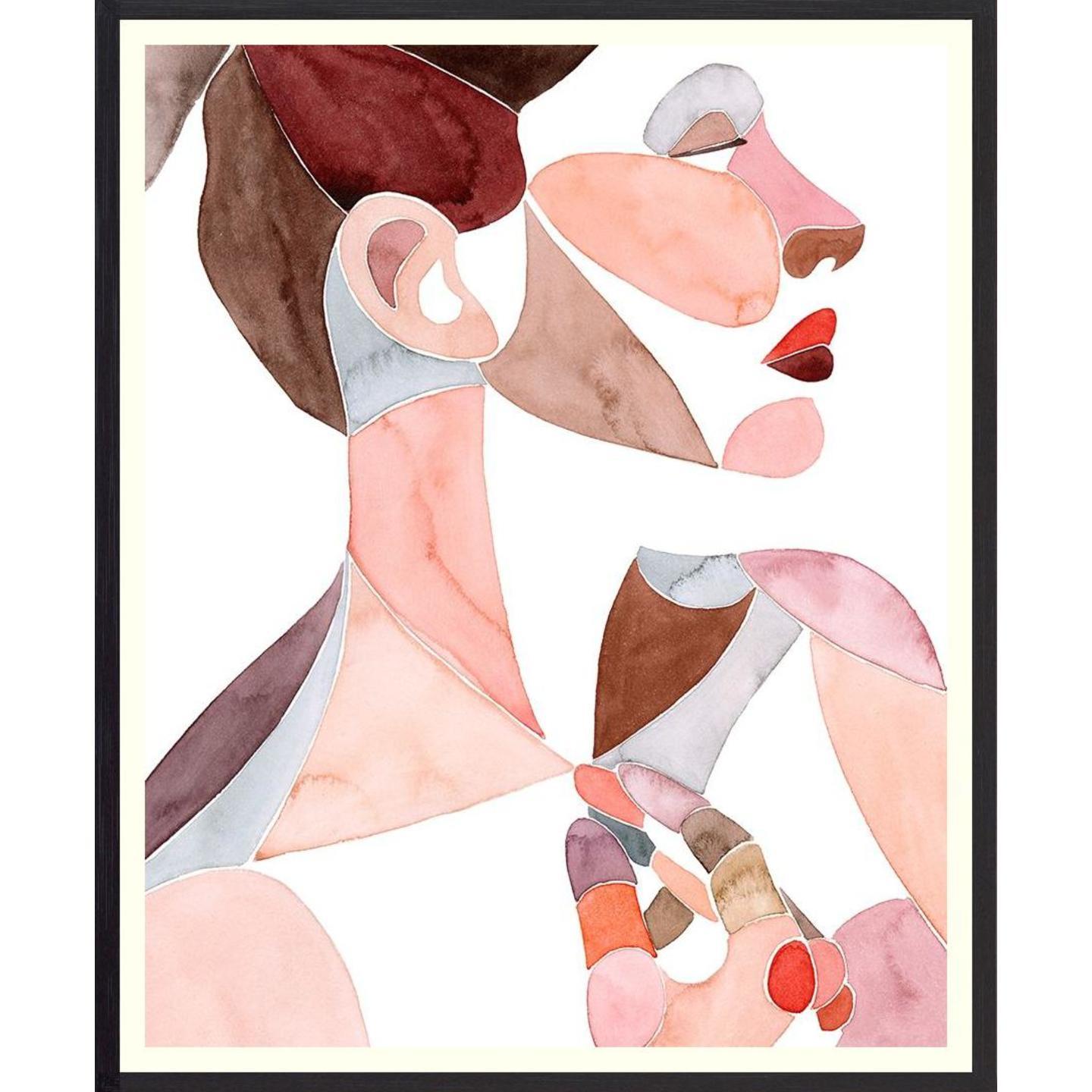 Golden Age II Wall Art Print -Surface Paper 15inx 19in,