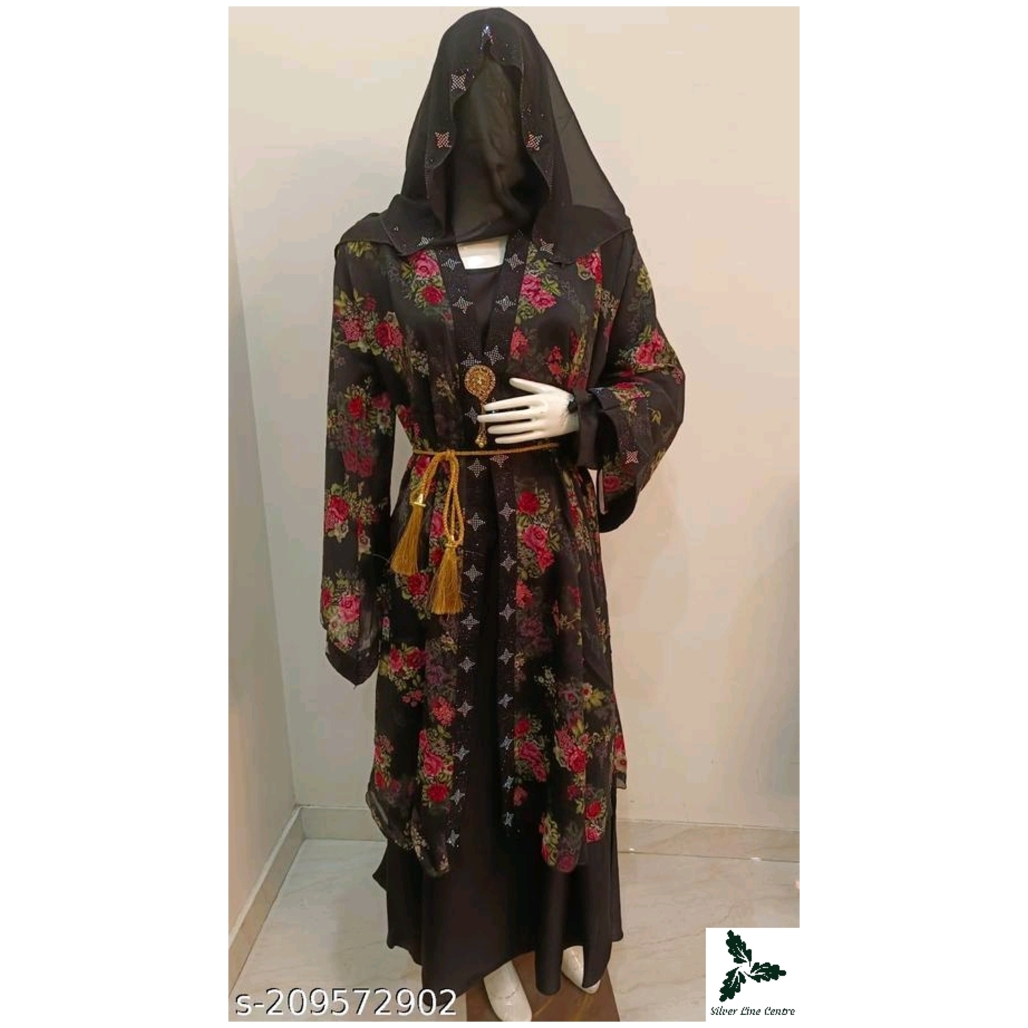 Eid Special  Modern Women Muslim Wear Abayas