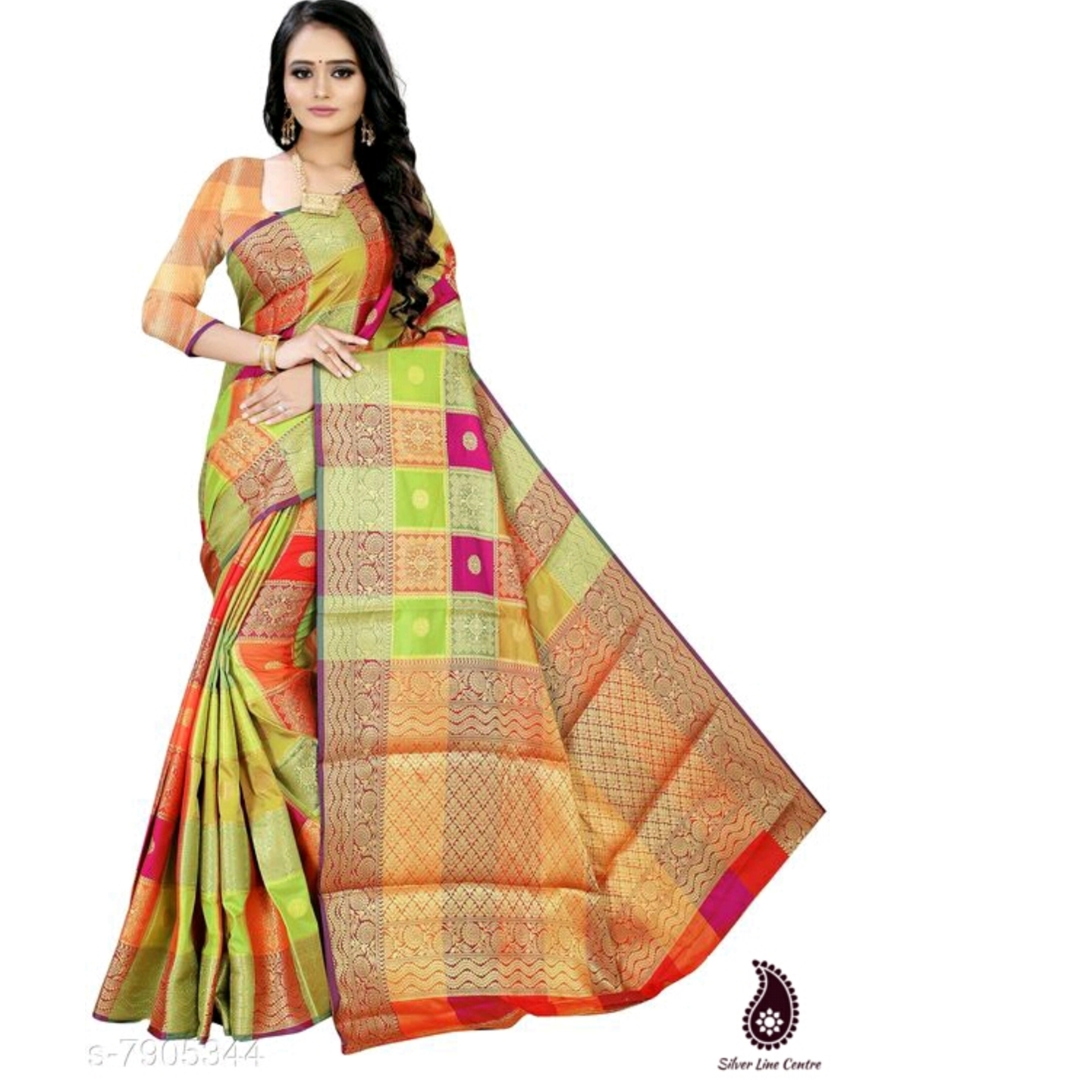 Womens Patola Style Banarsi Saree