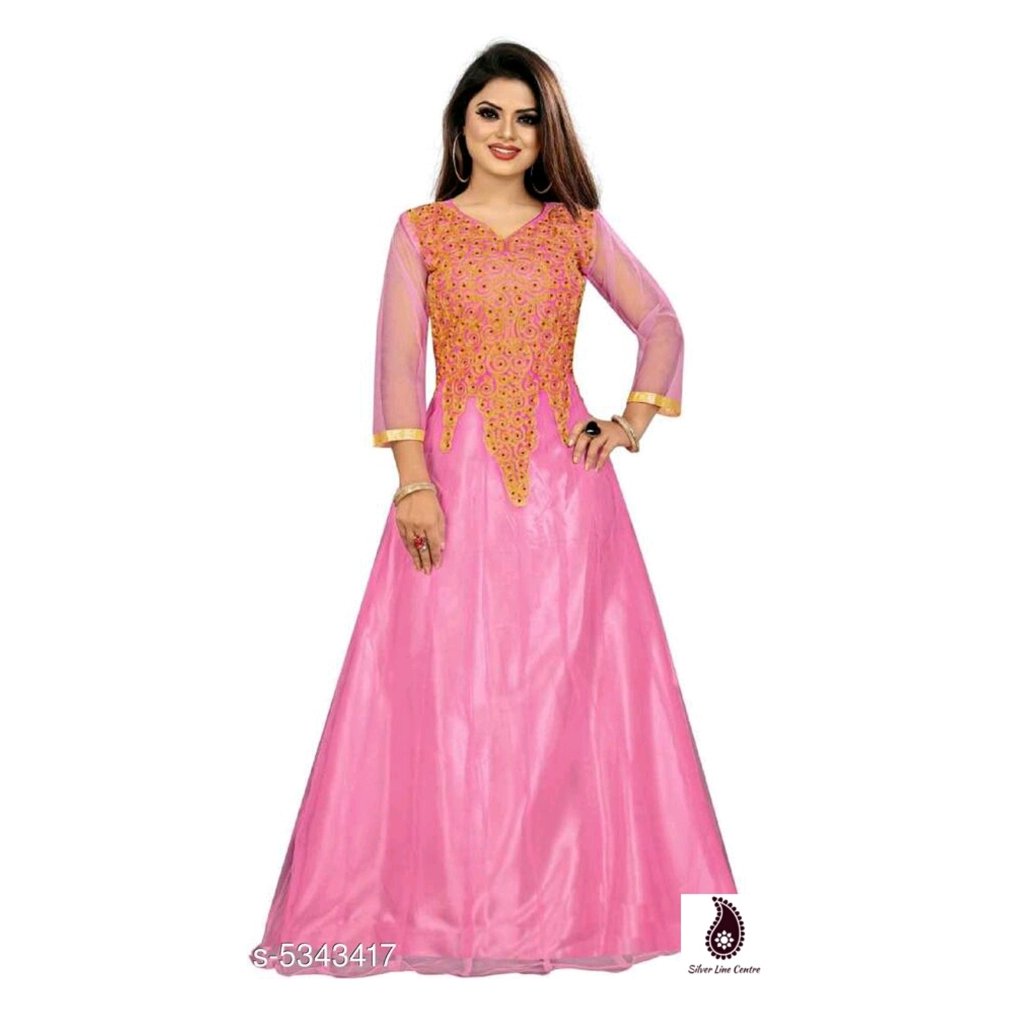 Pretty Partywear Ethnic Gown