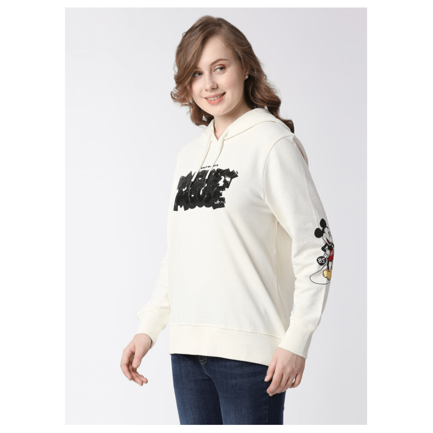 FLORA M&M MICKEY GRAPHIC PRINTED SWEATSHIRT