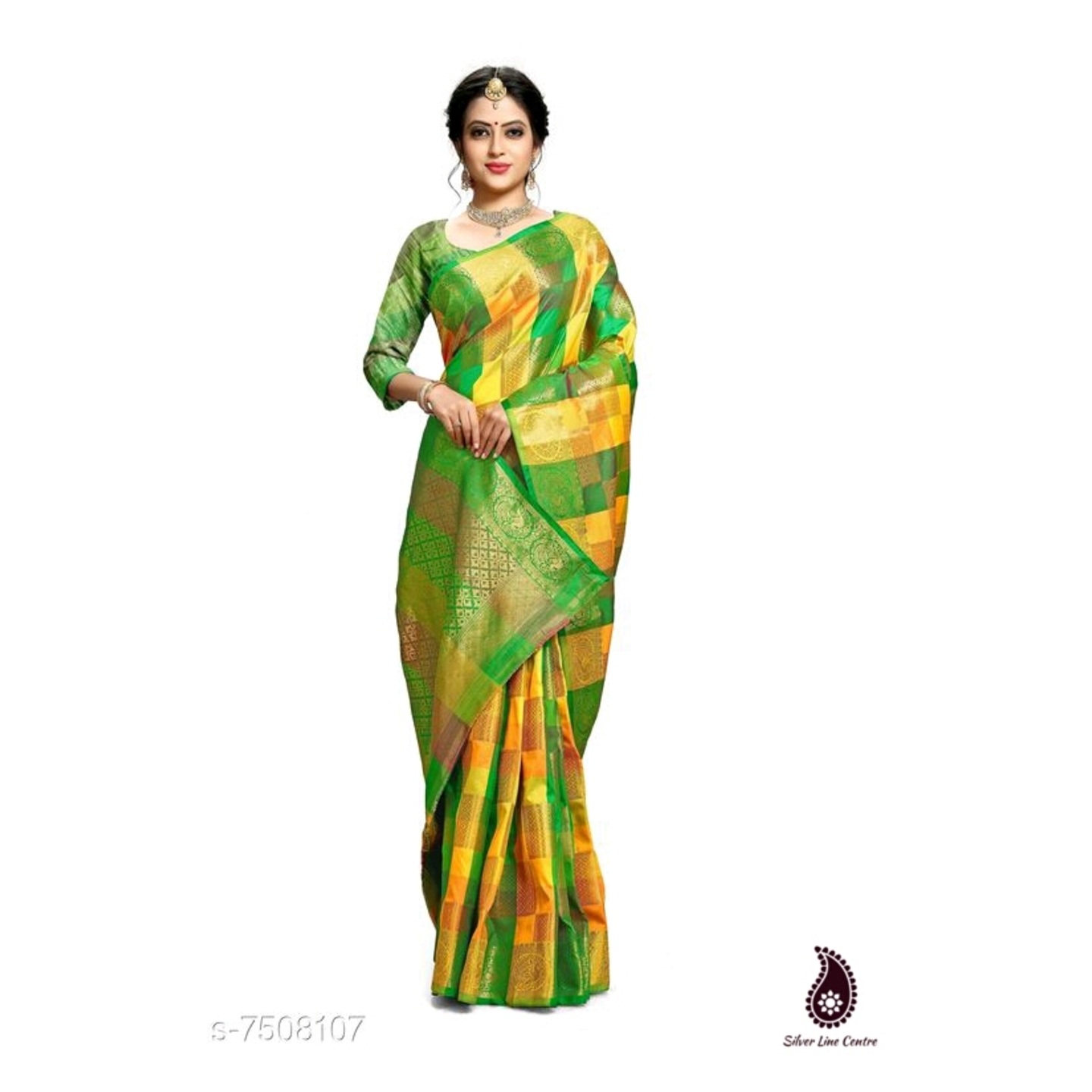Women's Latest Banarsi Silk Saree