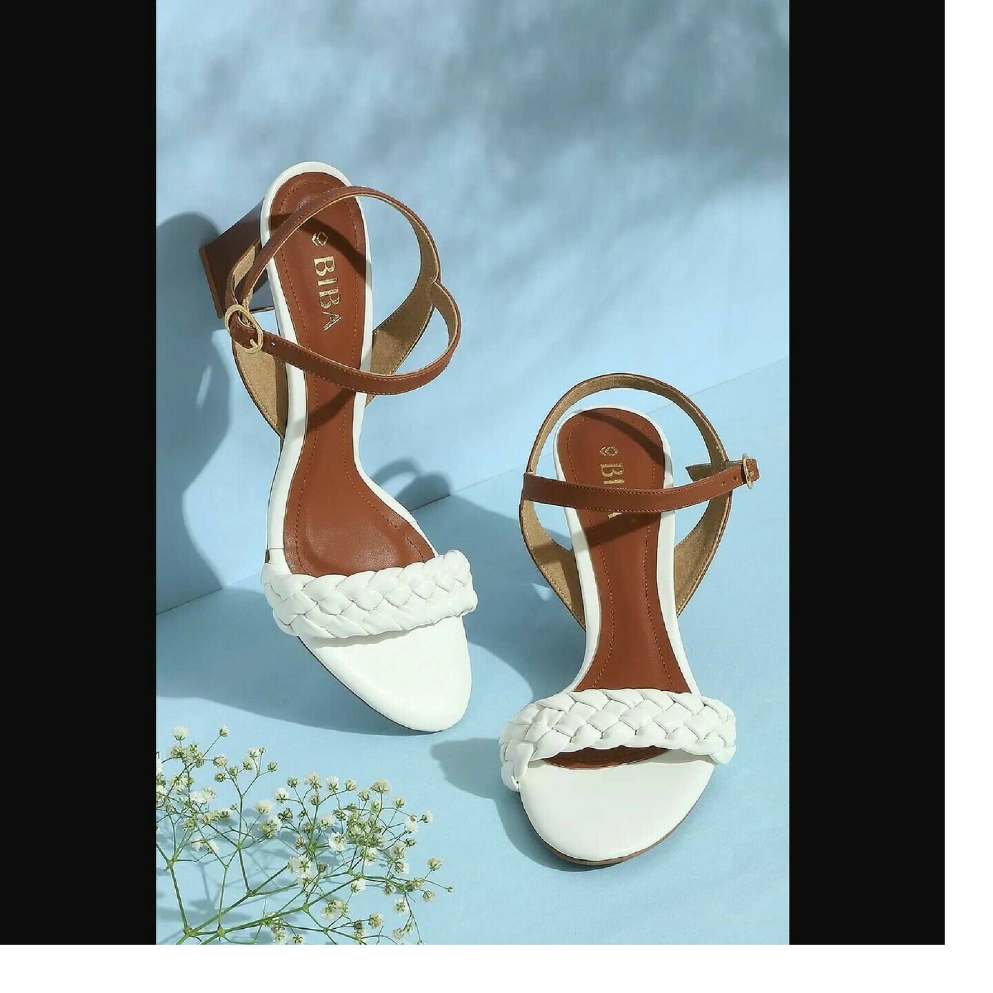 Women Sandals- White Pu Sandals