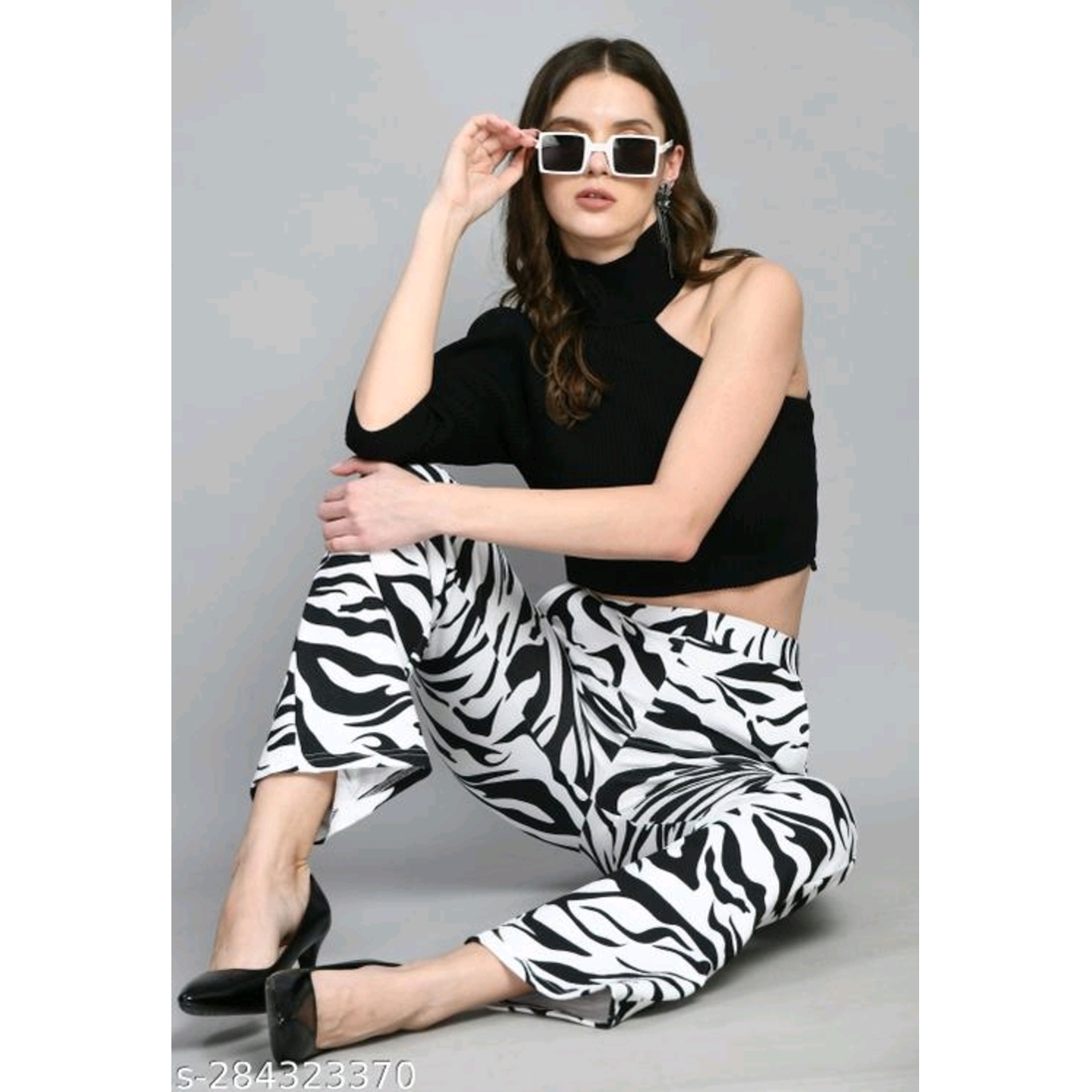 Fancy Elegant Women's Trousers 