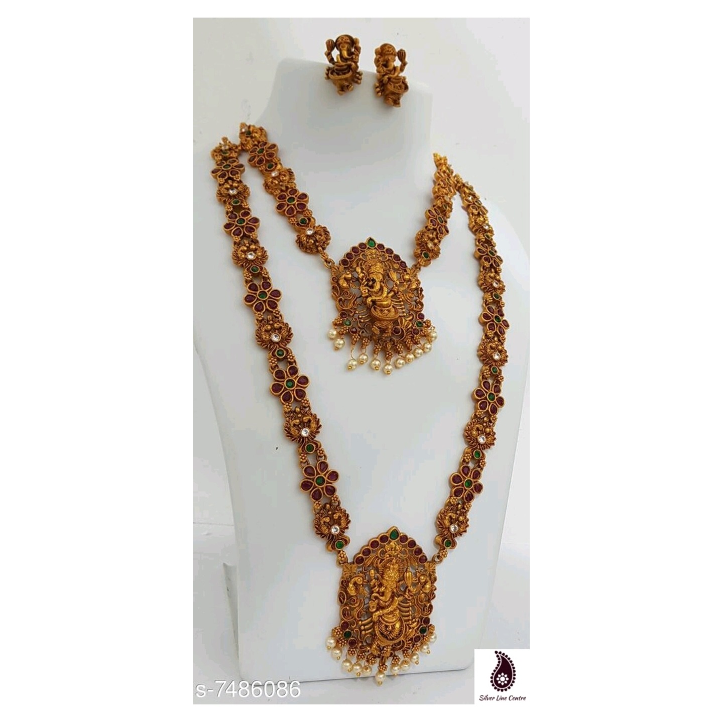 Alankruthi Traditional Alloy Jewellery Set 3 pcs