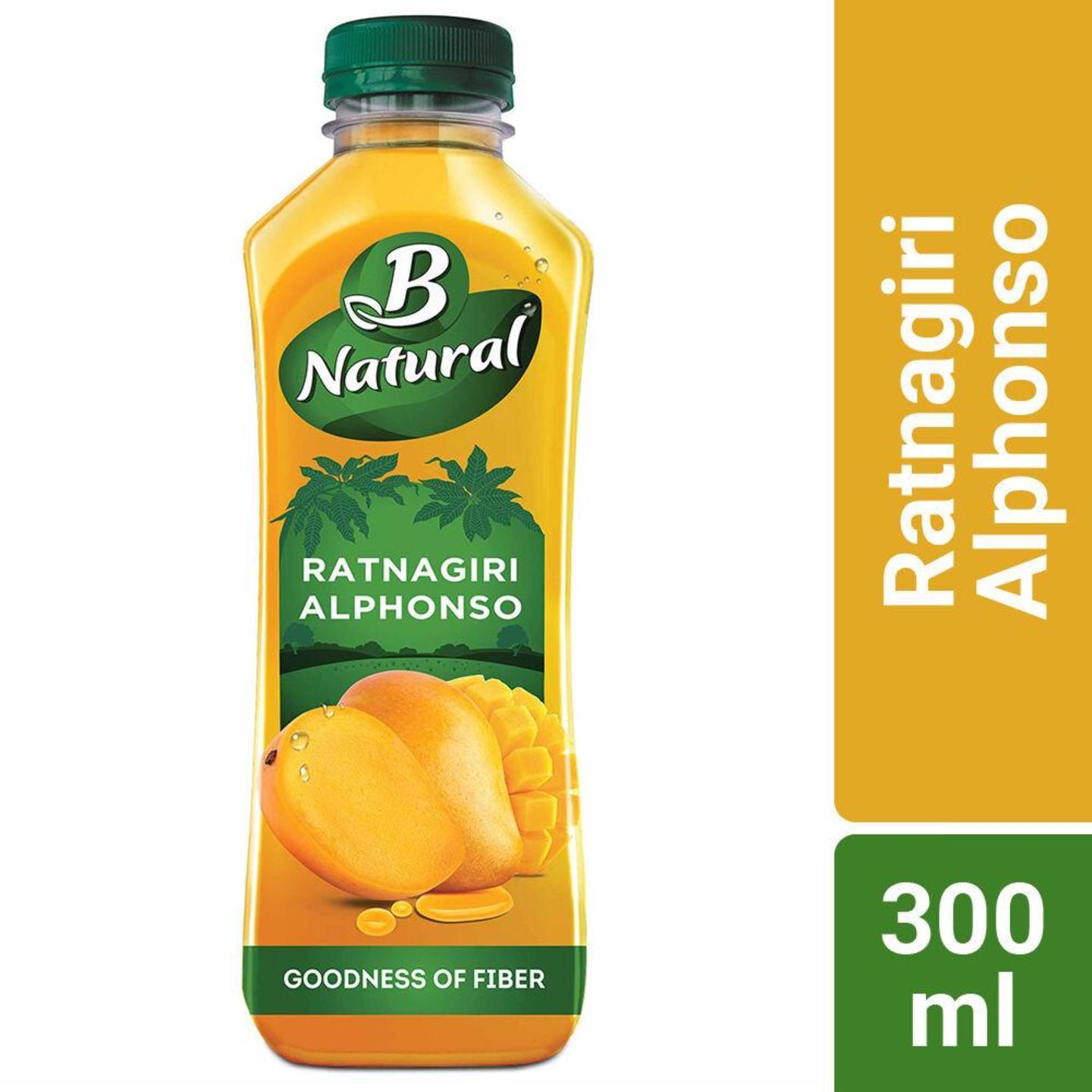 B Natural Ratnagiri Alphonso Juice 300ml B NATURAL