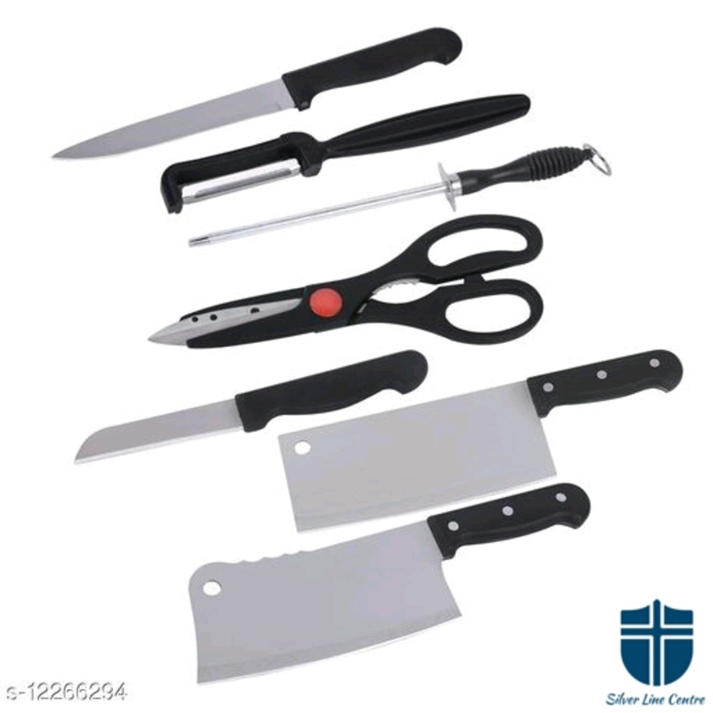 Shopper 52  7 pcs Stainless Steel Knives Set wth Scissor-HKNIFE-N3
