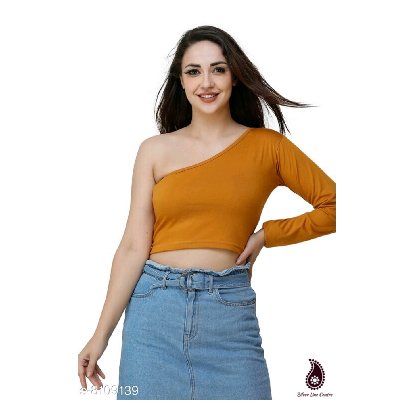 Trendy Party Wear Tshirt One Shoulder
