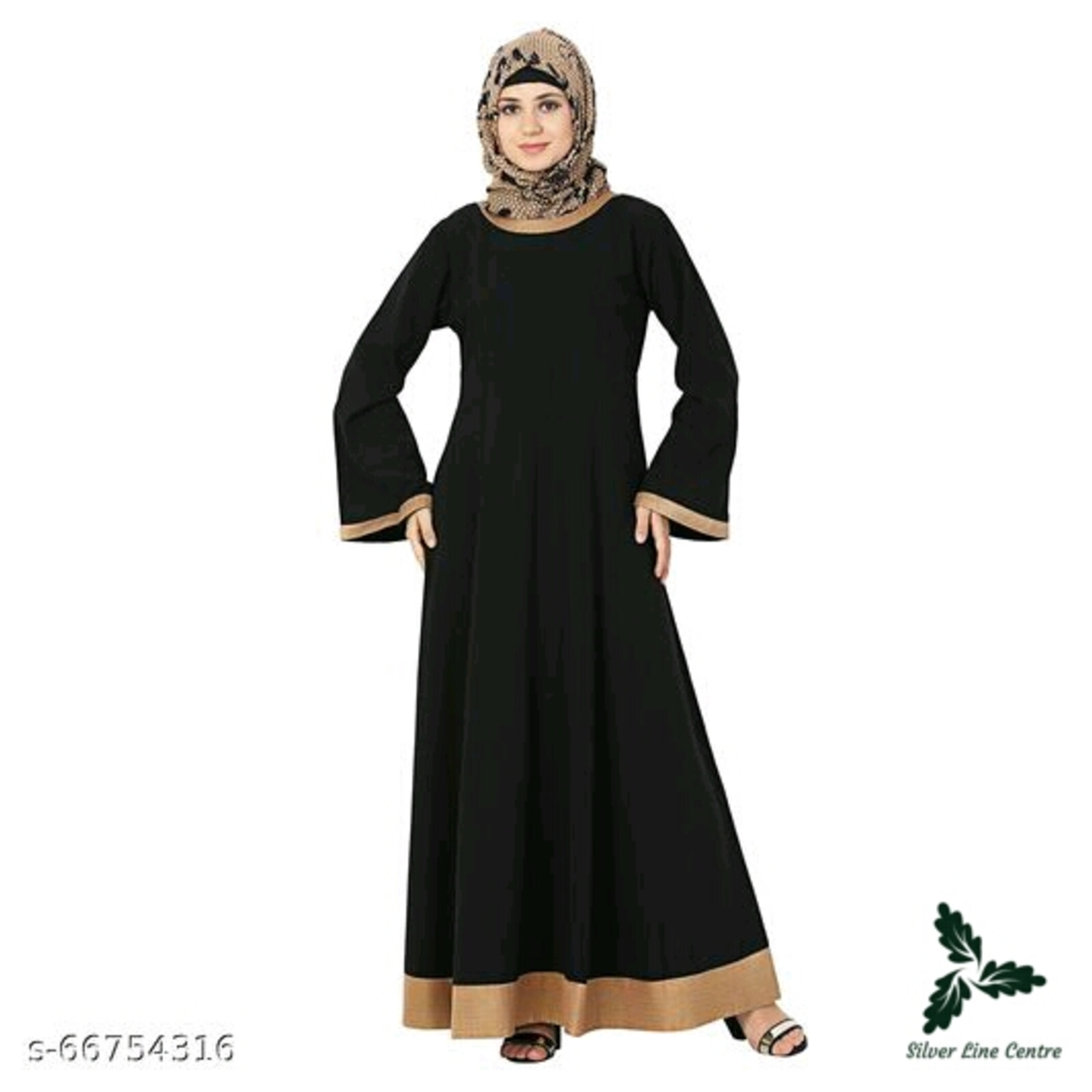 Comfy Women Muslim Wear Abayas*