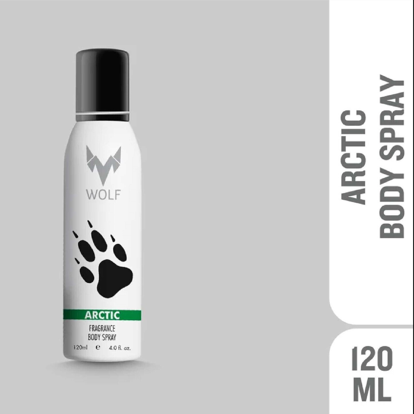 Wolf - NO Gas Perfumed Body spray - Arctic- 120 ml  Size-120 ML