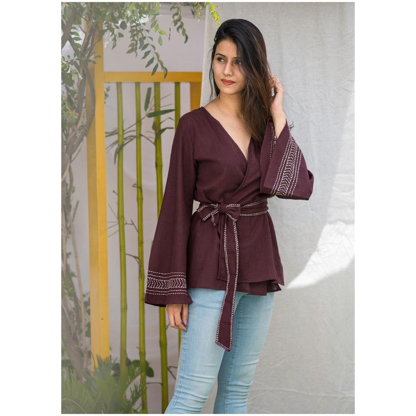Glorious Block (Kimono StyleTop)