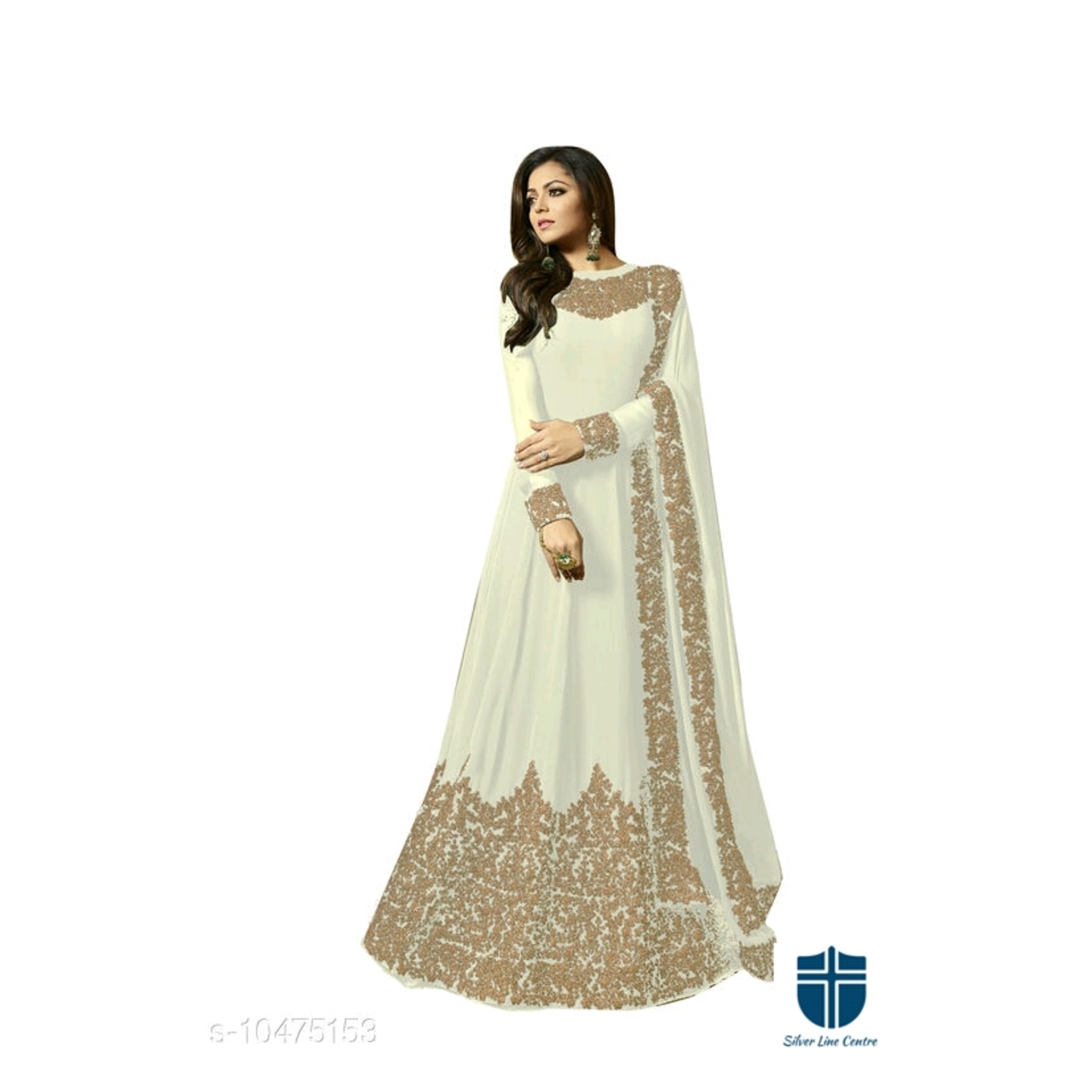 Fancy Partywear Women Gown-Siya
