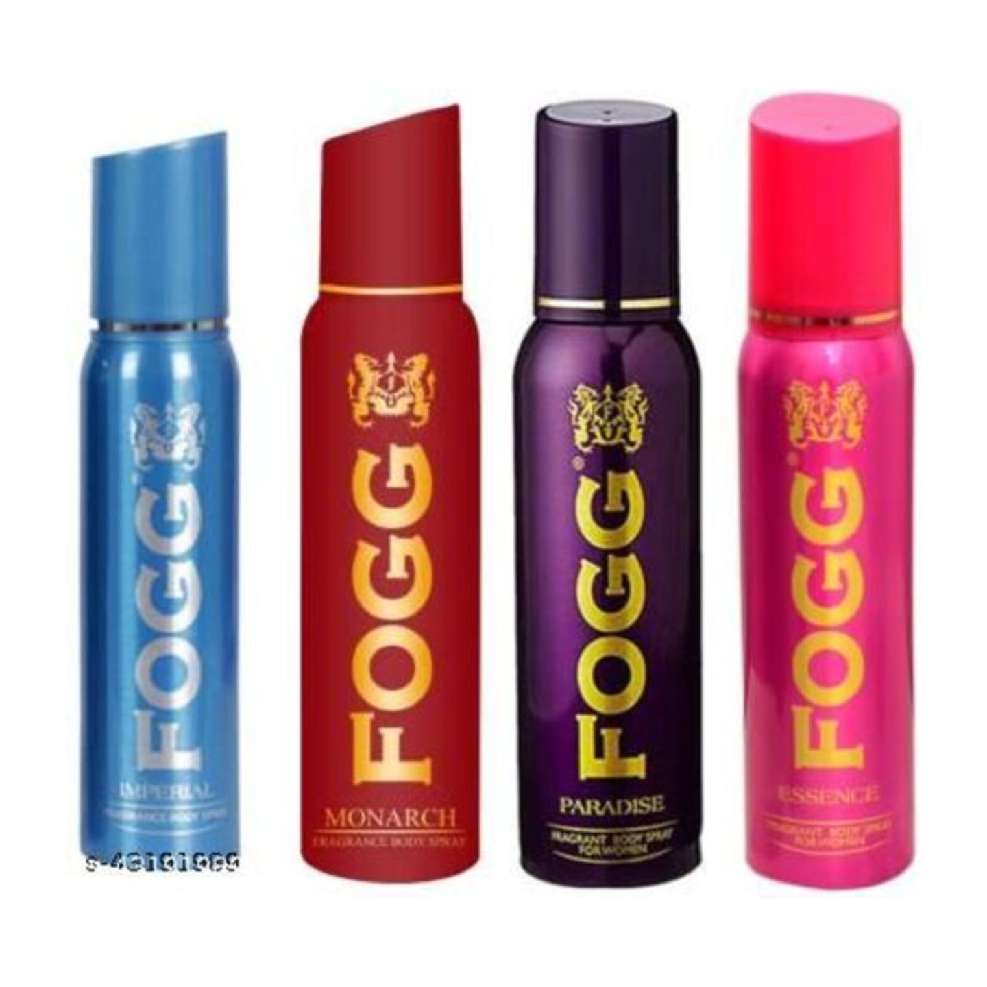 FOGG (IMPERIAL + MONARCH + ESSENCE + PARADISE) DEODORANT 120 ML (4 PCS)
