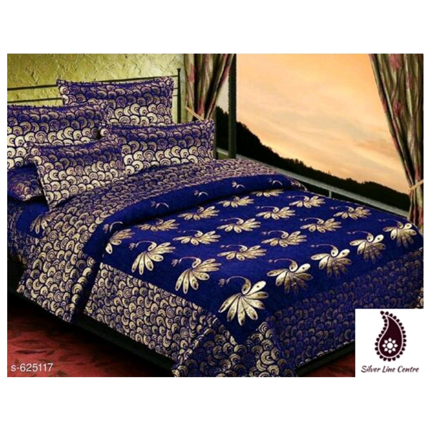 Heritage Comforstic Chenille Doble Bed Sheet Vol1