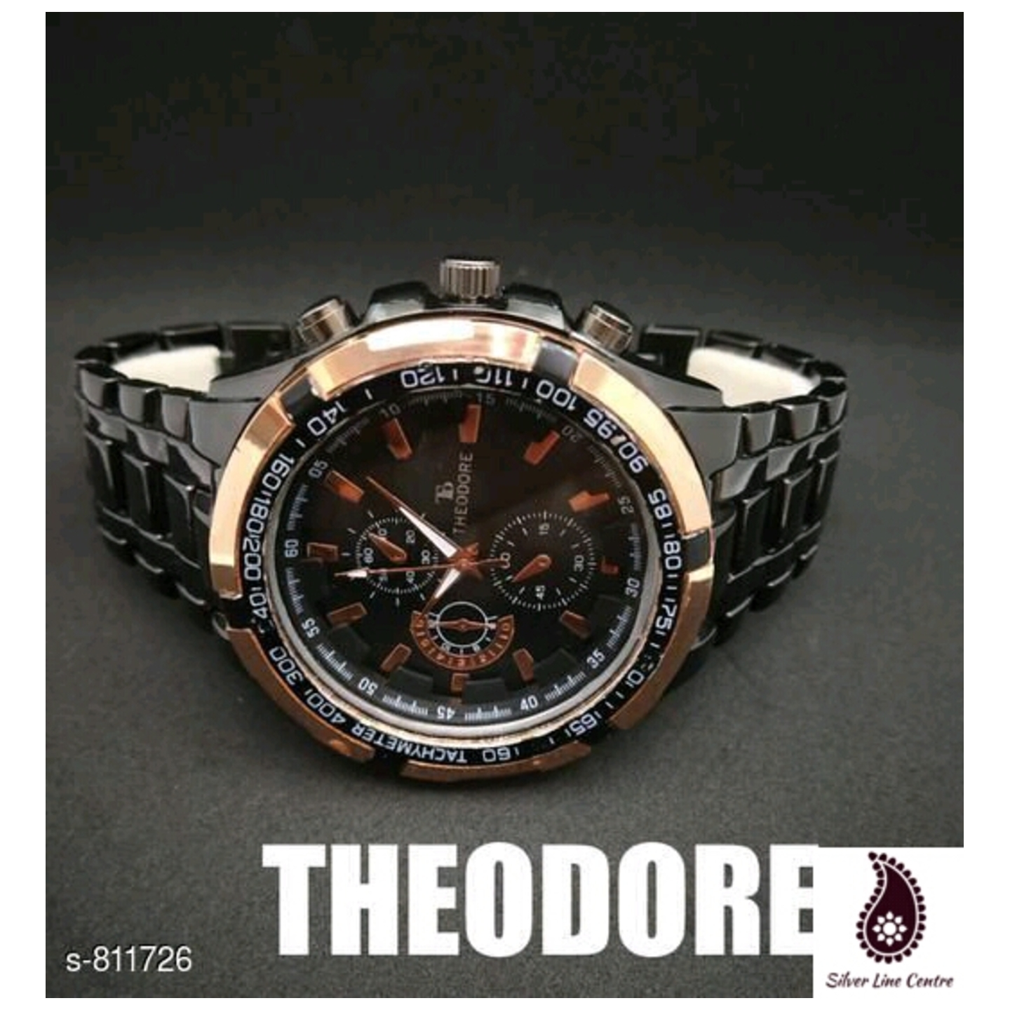 Men's Fancy Theodore Metal Wristwatch