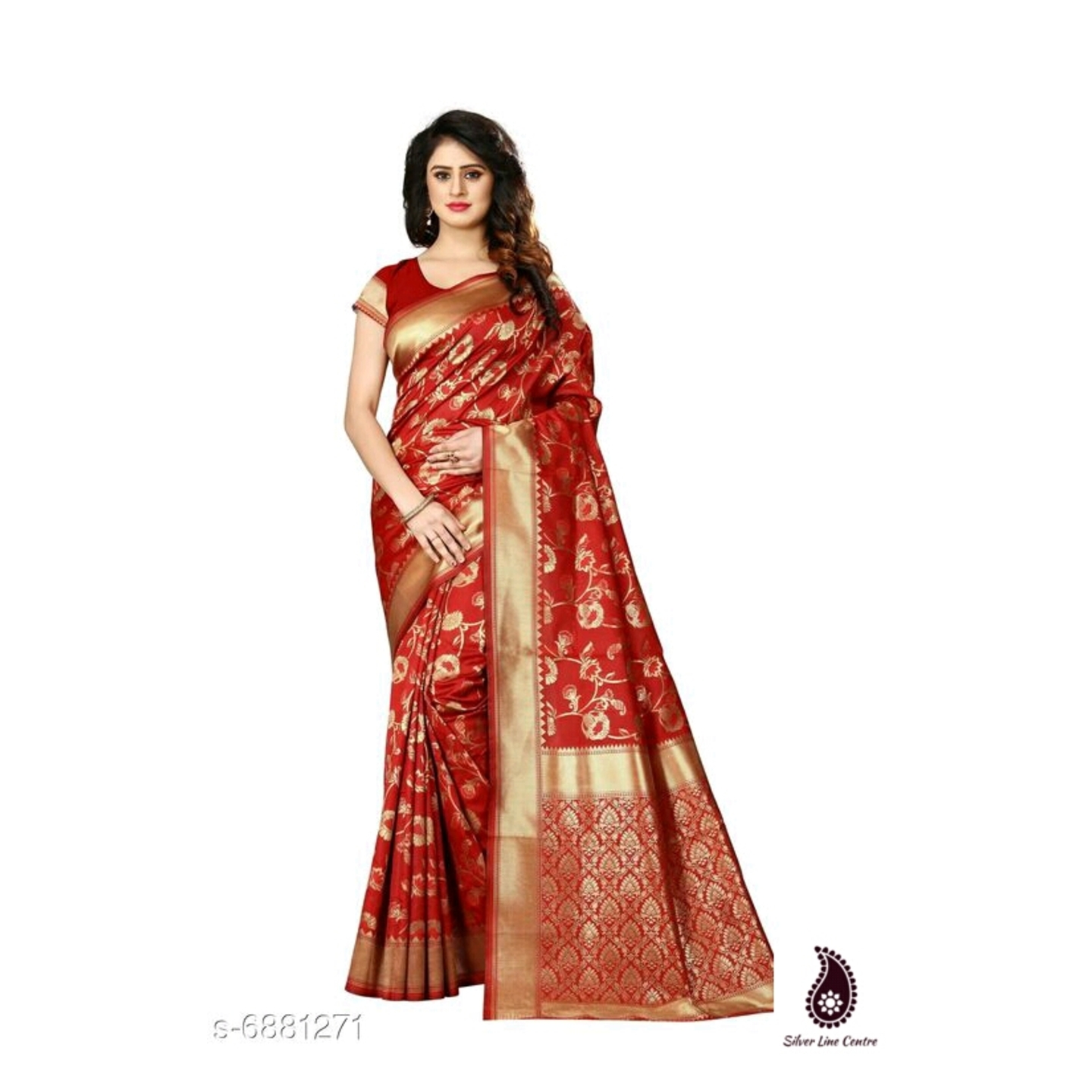 Women's Wedding Banarsi Silk Saree