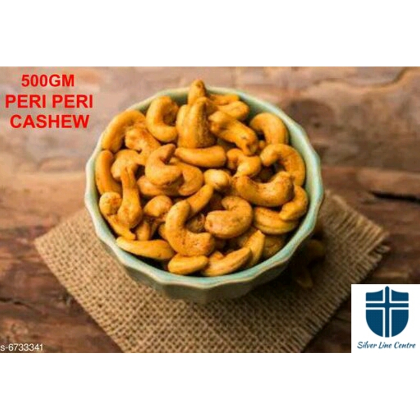 Prm Quality Roasted Cashewnut Peri Peri 500gm