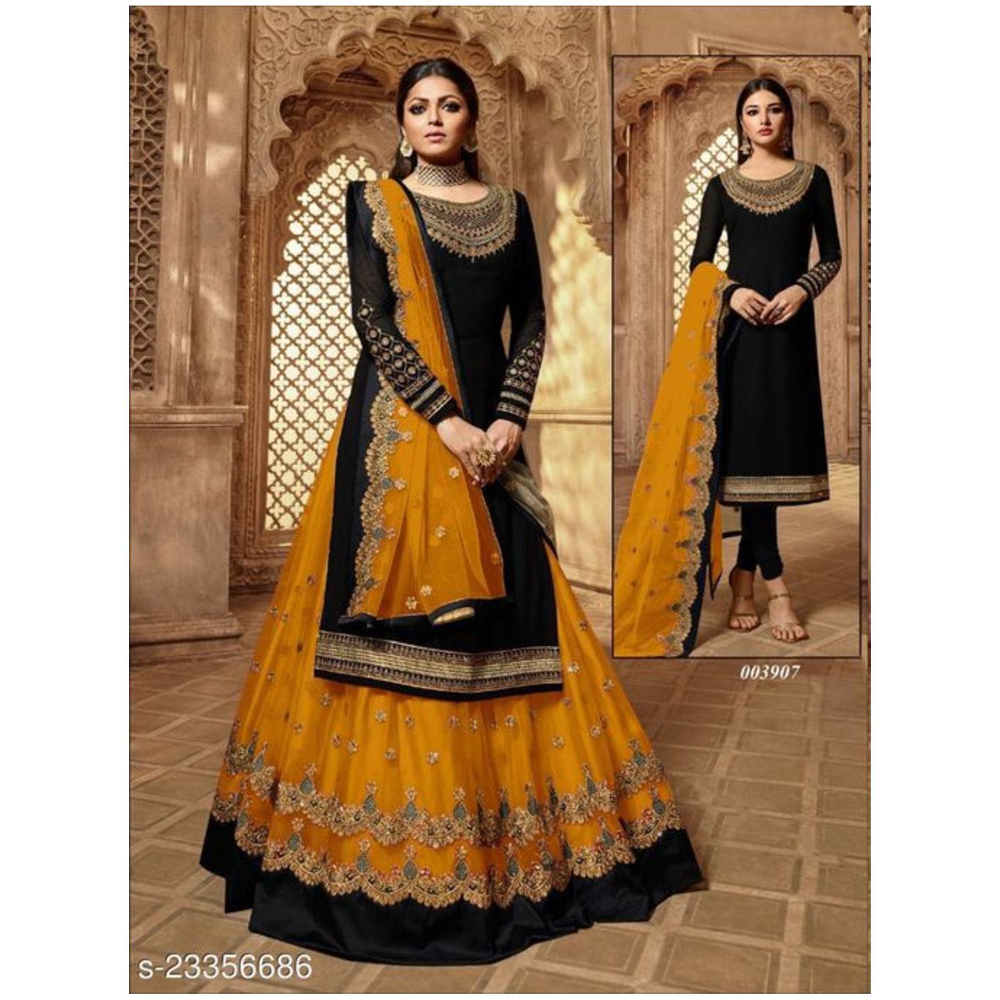 Alluring Semi-Stitched Suits size- Semi-Stitched