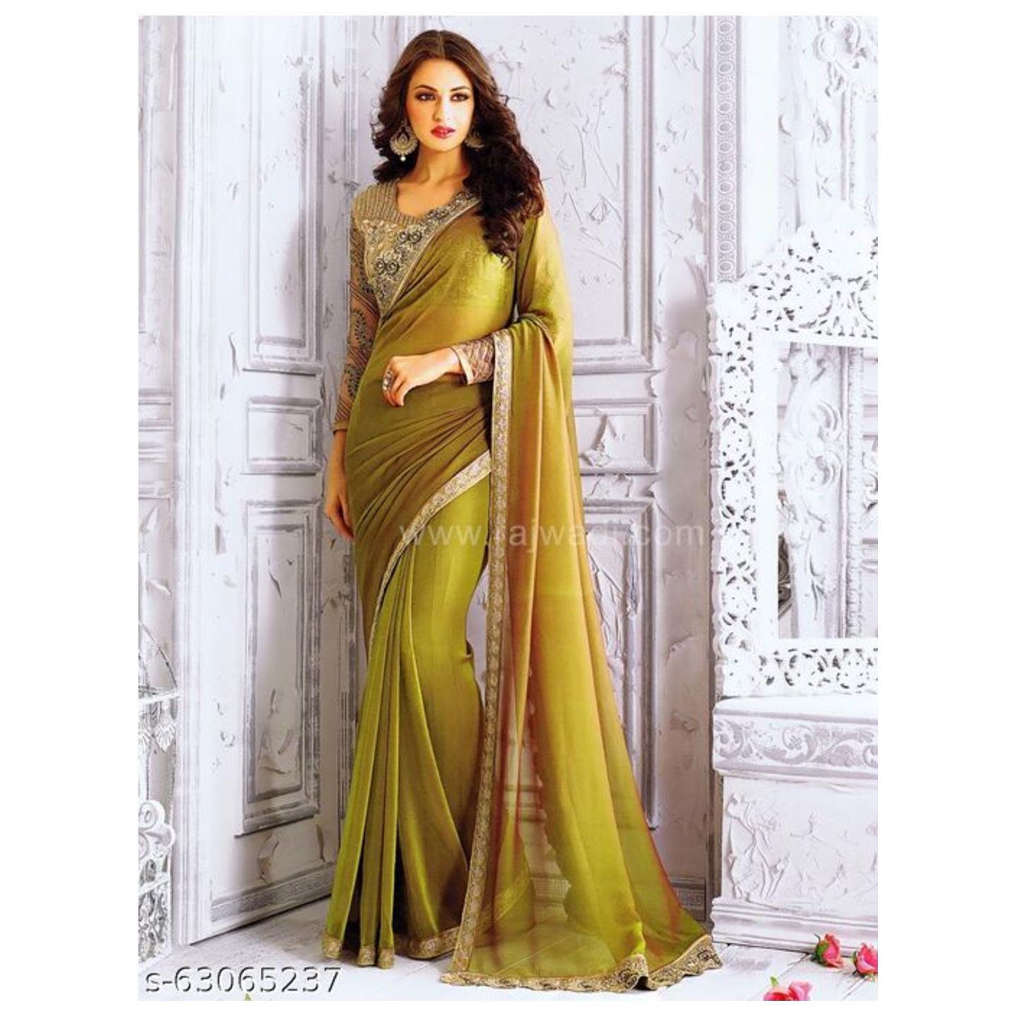 Banita Pretty Sarees SIZE-Free Size