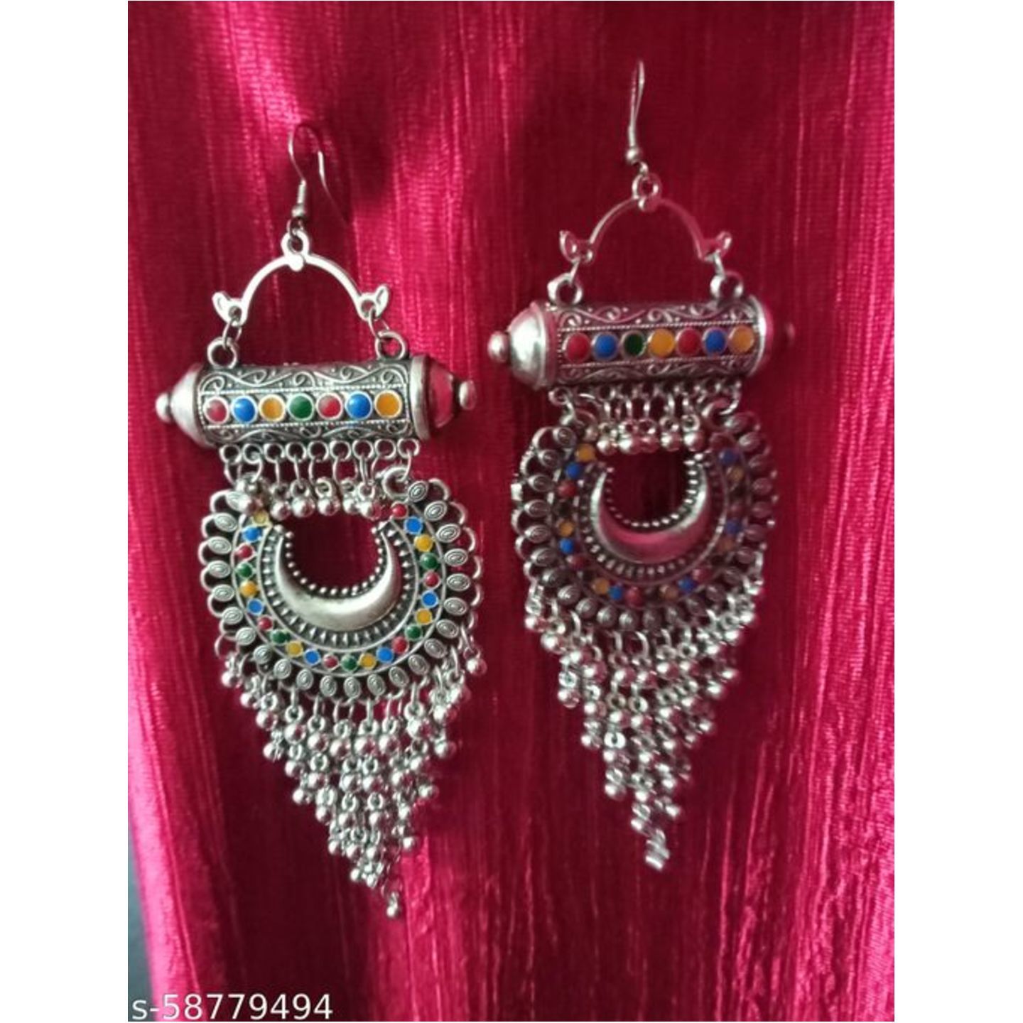 German silver earrings