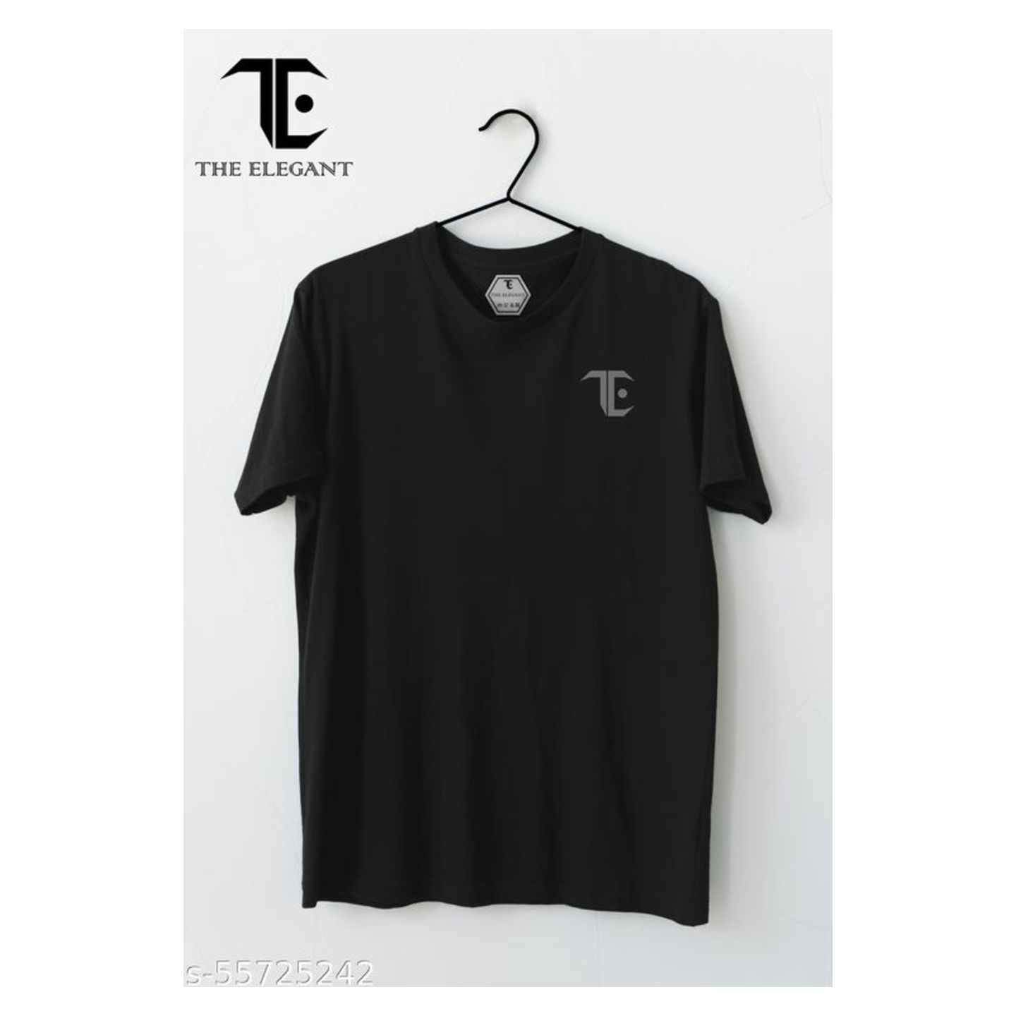 THE ELEGANT Mens Round Neck T shirt