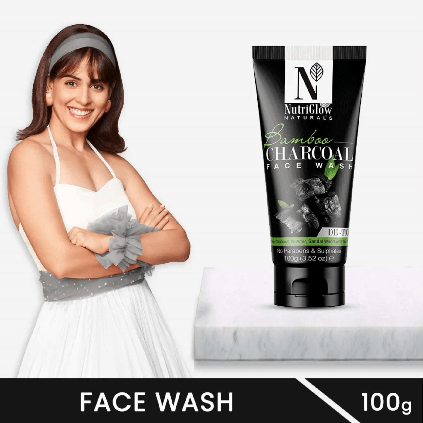 BAMBOO CHARCOAL FACE WASH Size-150 ml