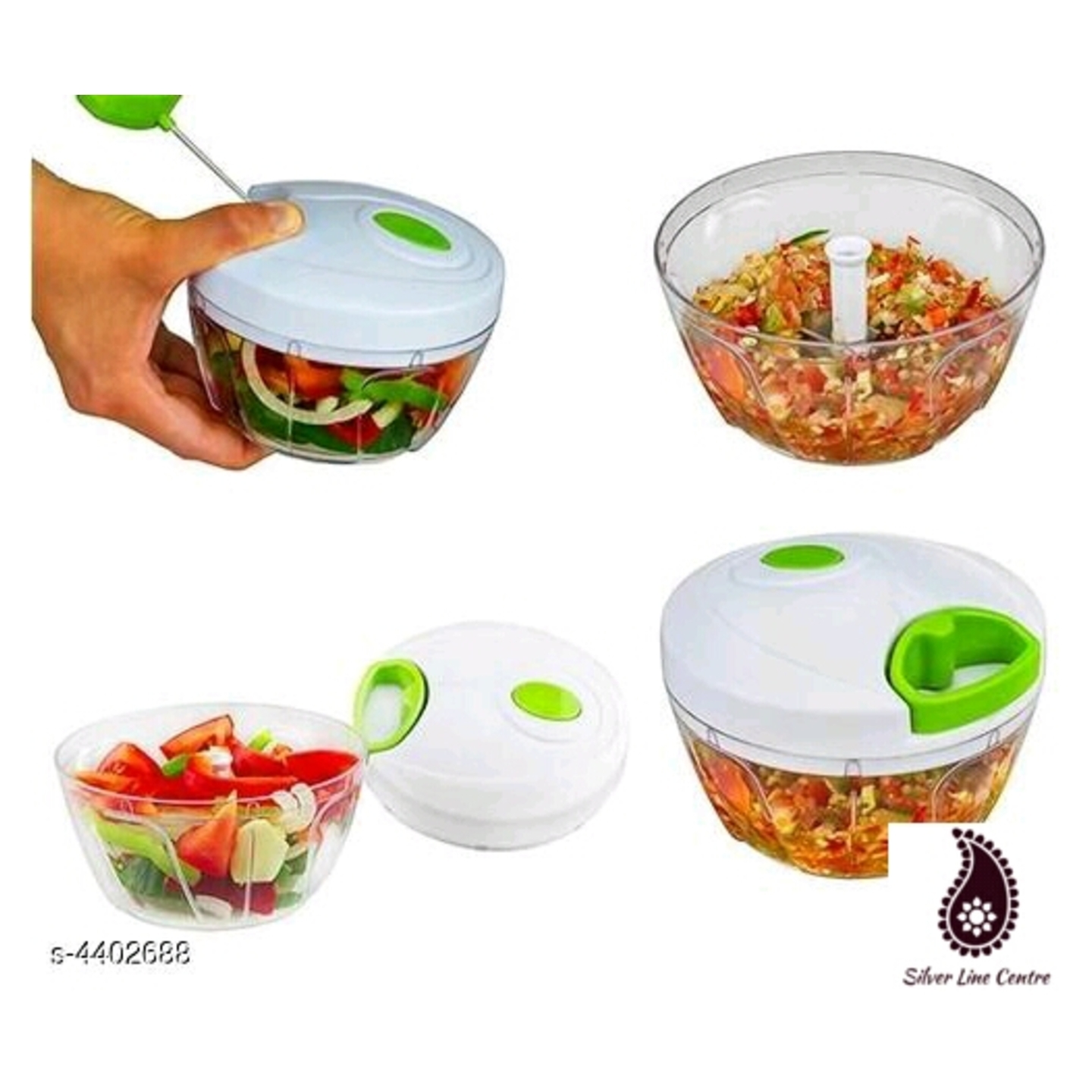 Manual Food Chopper Veg