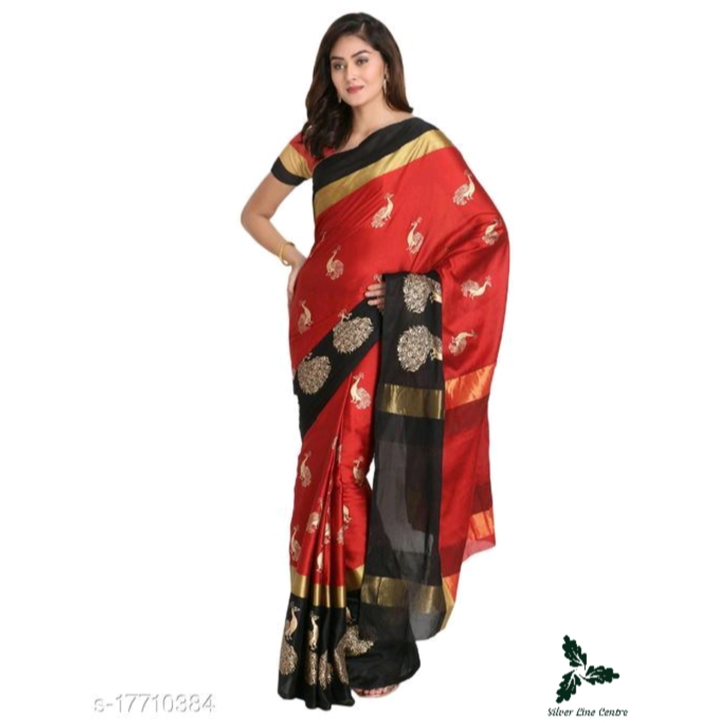 Latest Elegant  Designer Saree Size-Free Size