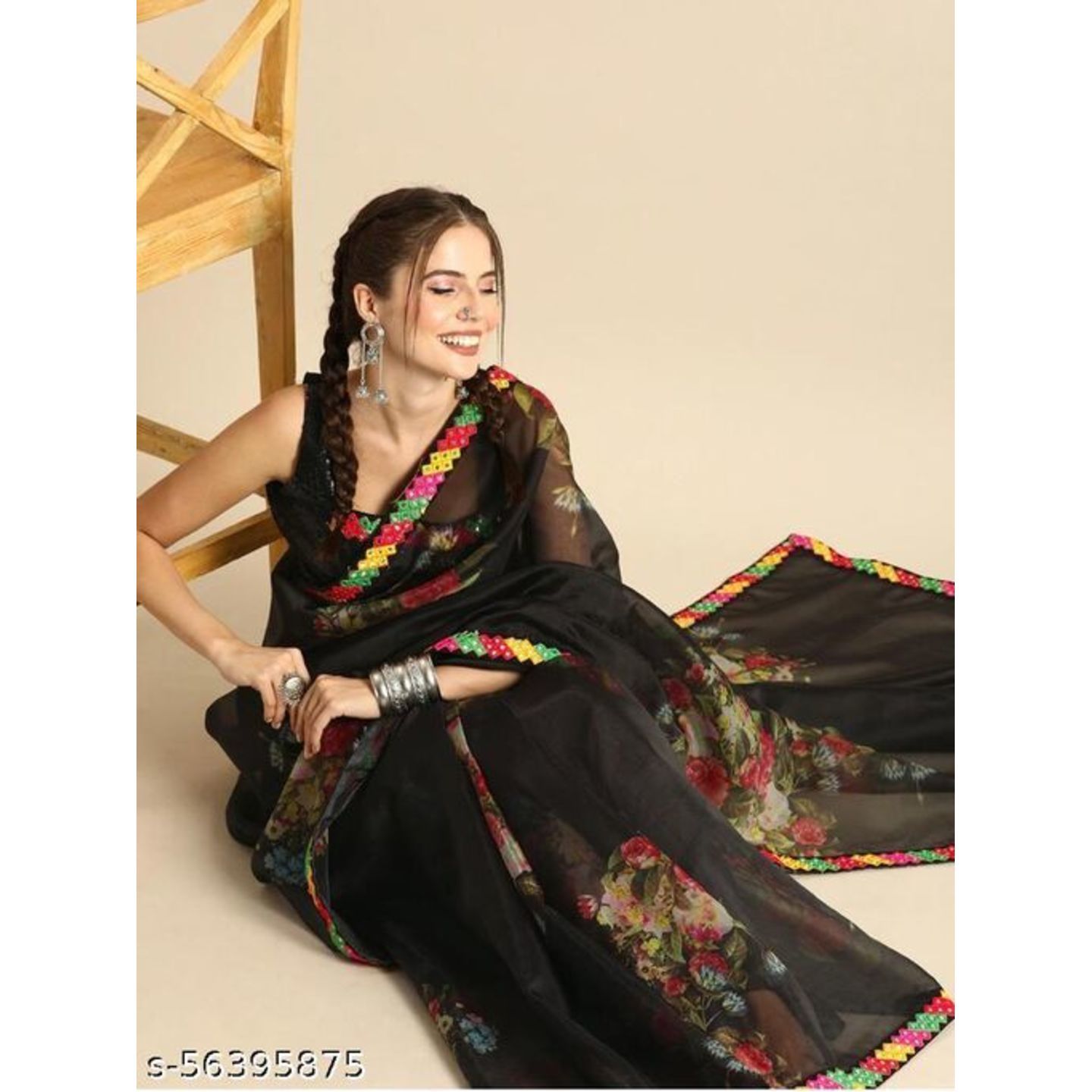 Elegant Georgette Saree