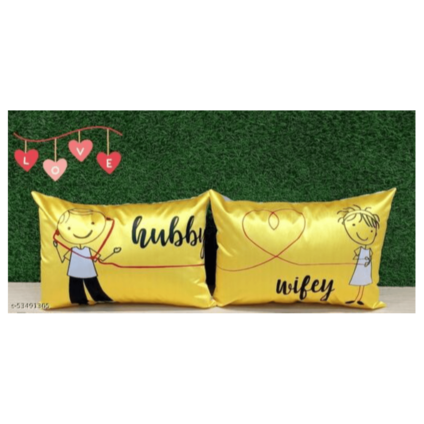 Couple cushions 12x18inches (Both side same print)