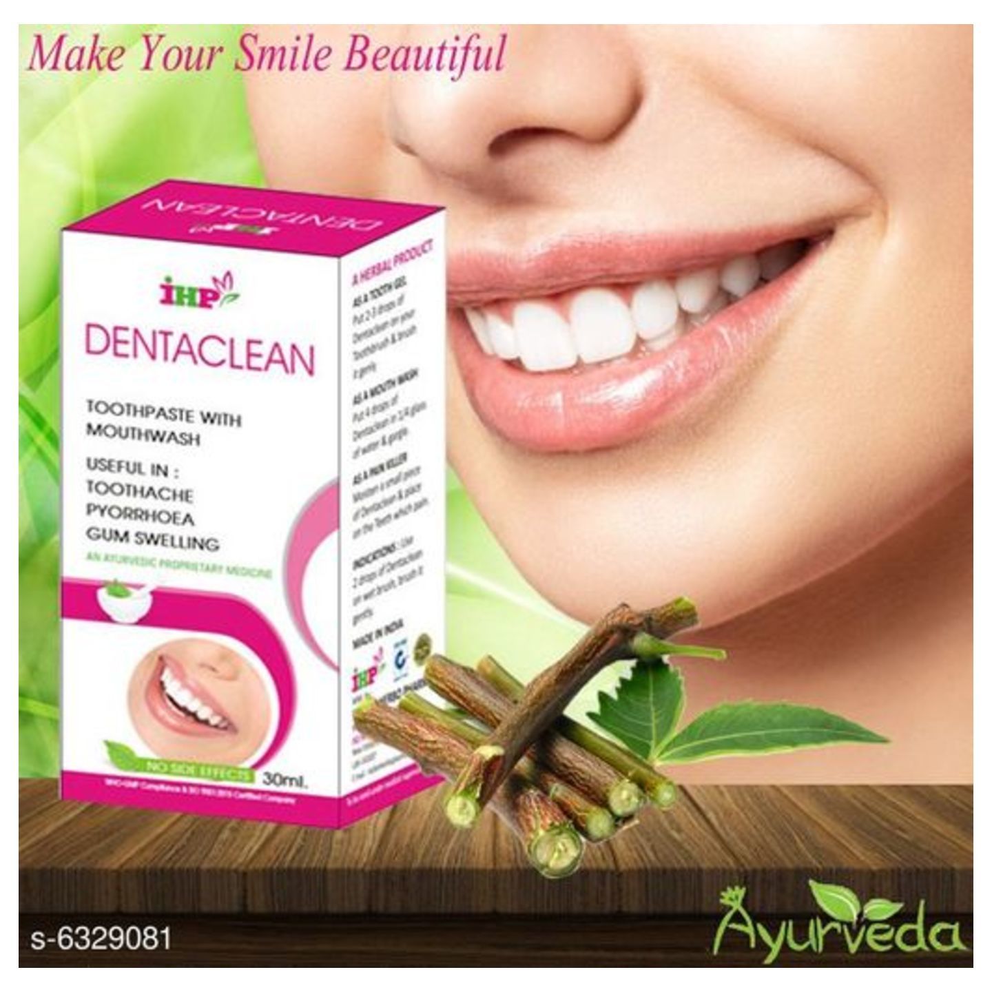 Dentacleen Tooth Paste With Mouthwash