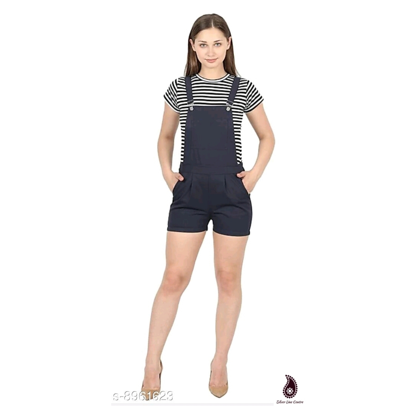 Urbane Fashionable Dungaree with Tshirt