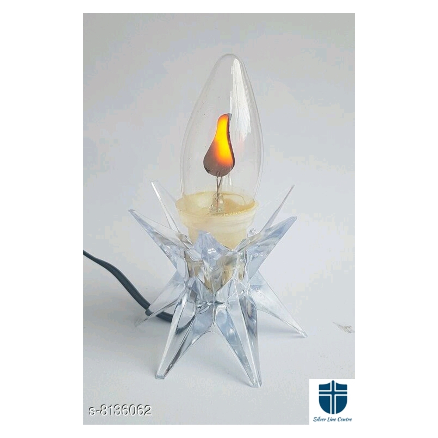 Electric Led Plastic Flickering Diya/Jyoti Light