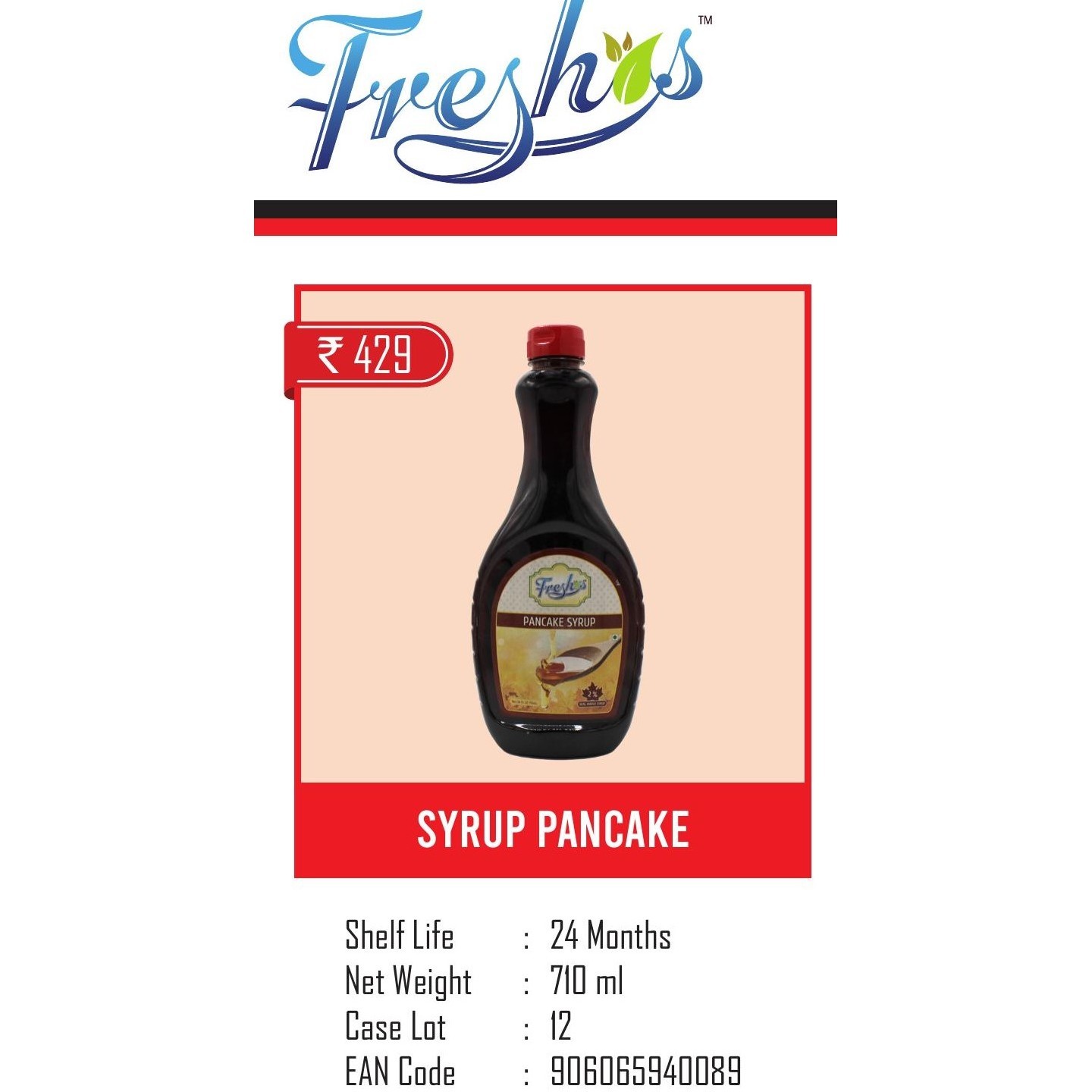 Syrup Pancake-710 ml