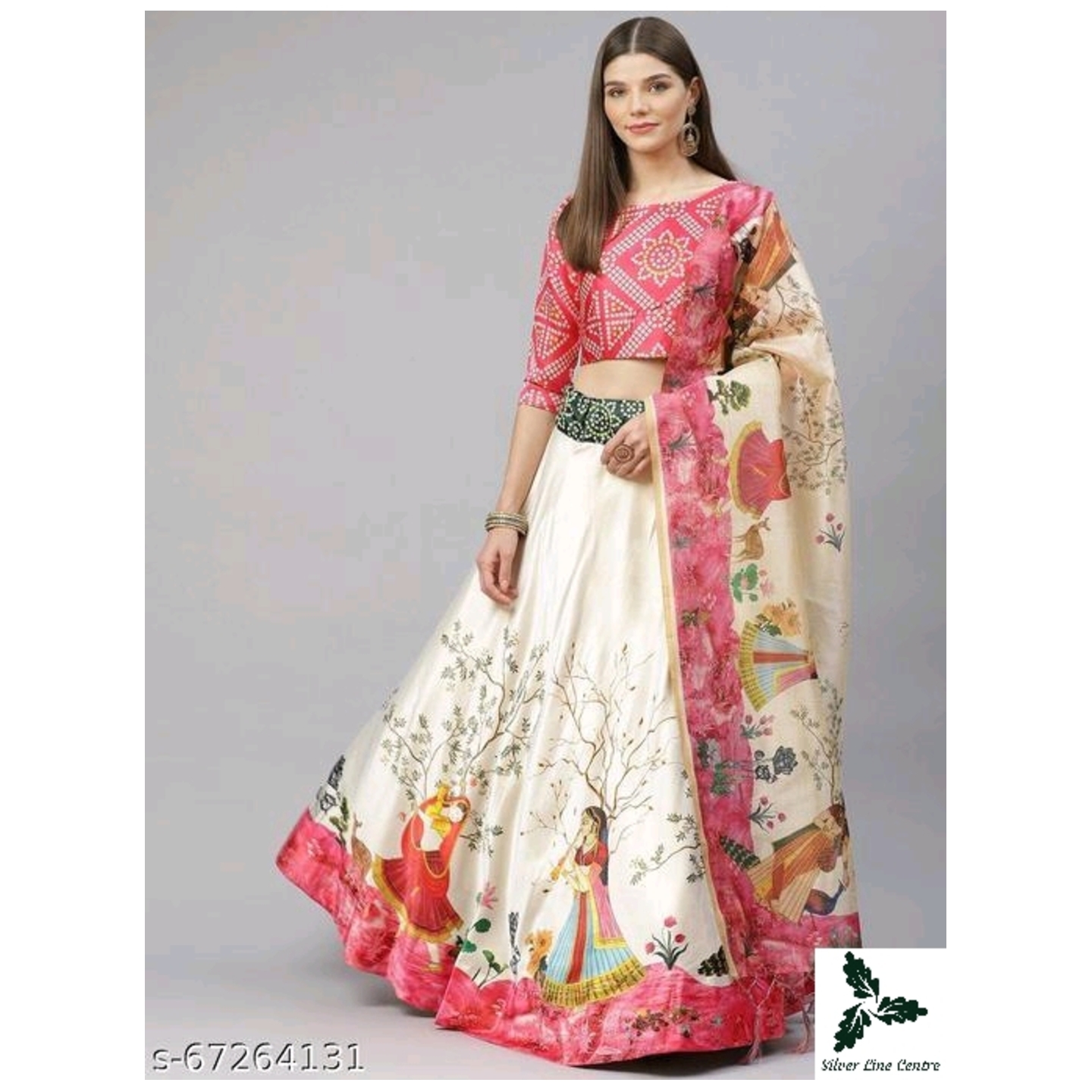 Fancy Designer Flared Lace Border Gujarati Celebrity  Lehenga*