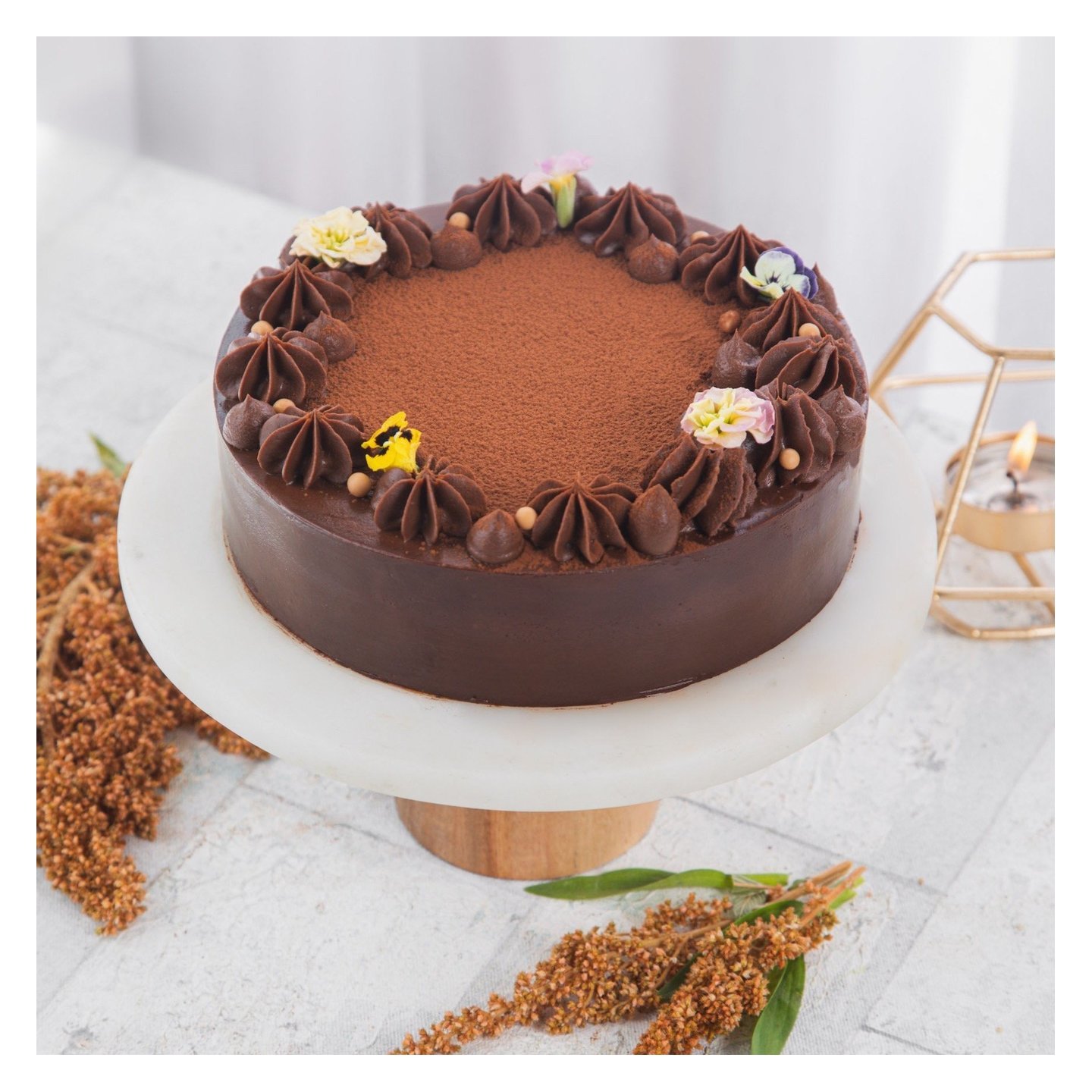 Classic Chocolate Ganache Cake-12 kg