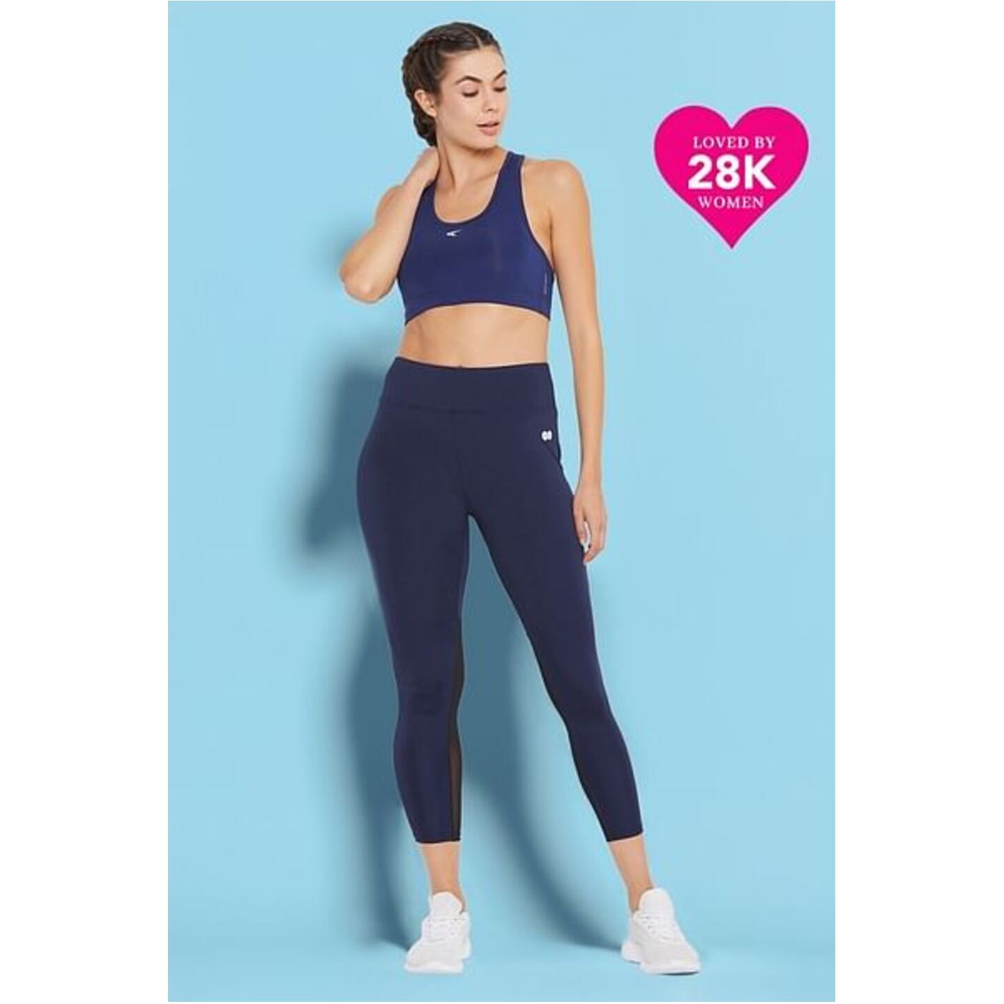 Activewear Ankle Length Tights in Navy