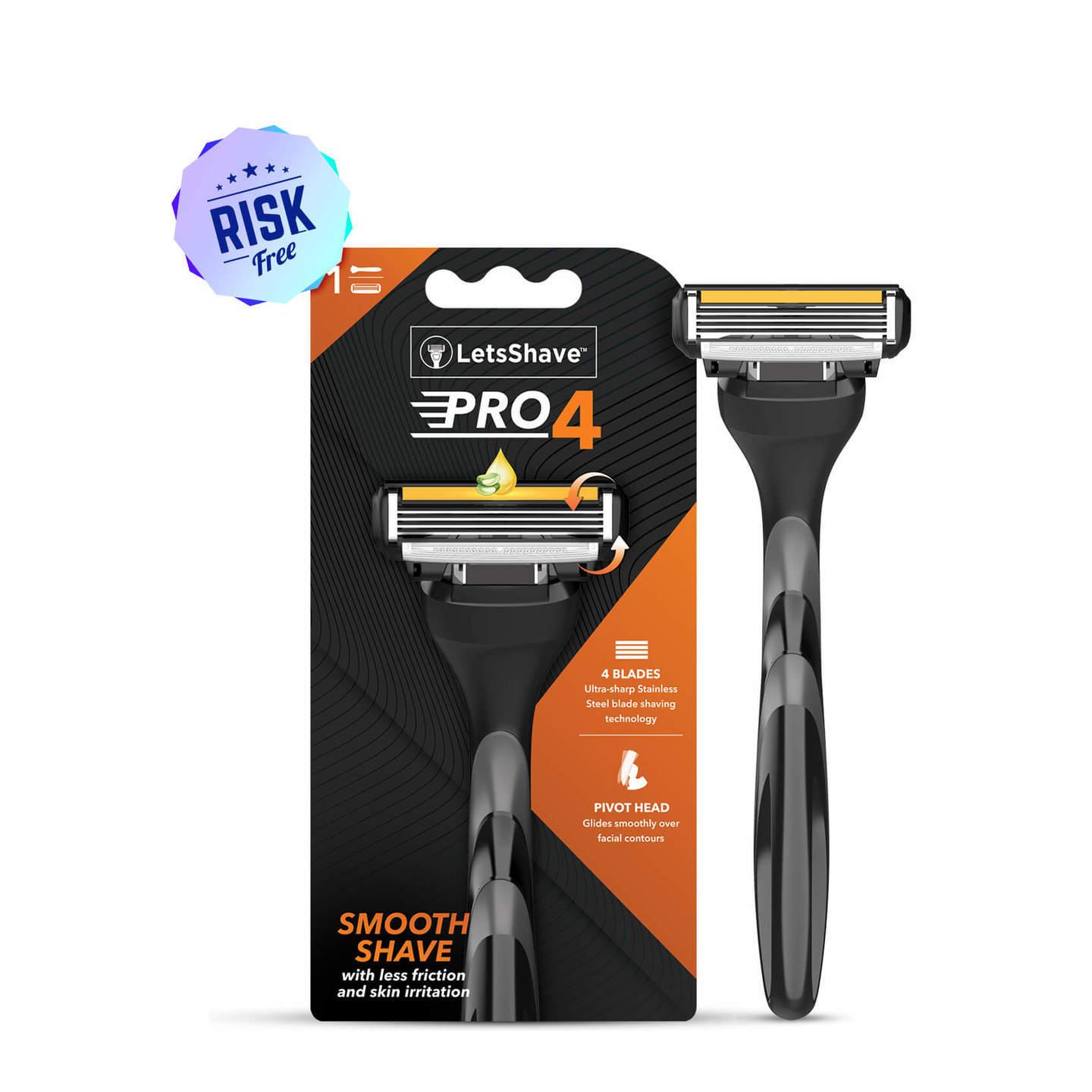 PRO 4 RAZOR 4 Sharp Blade Razor