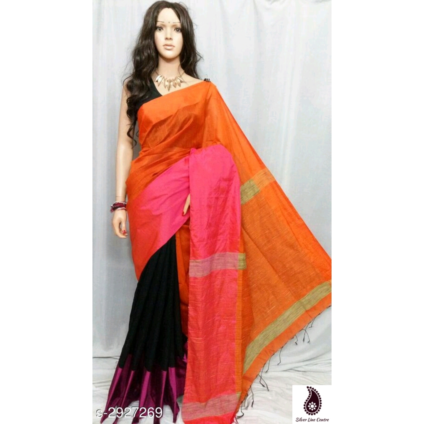 Womens Stunning Cotton Silk Saree