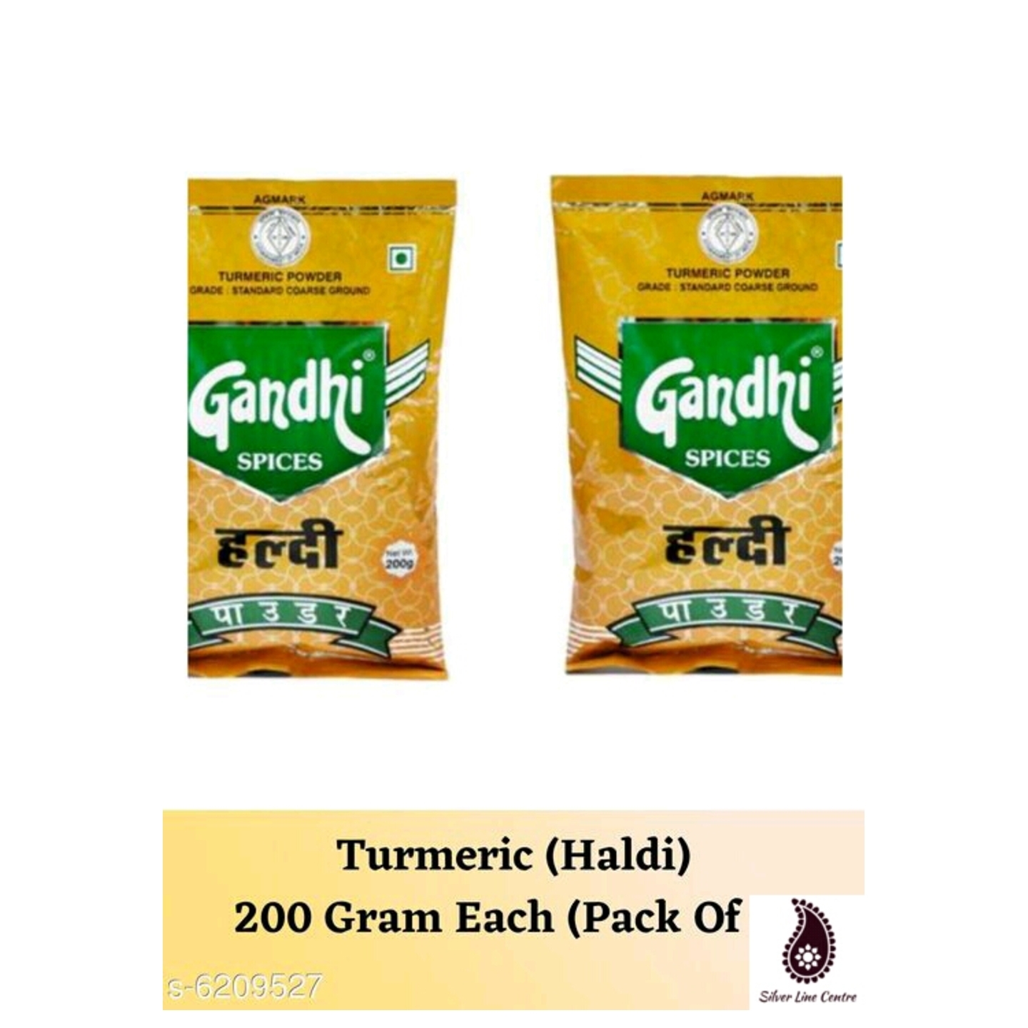 Gandhi Turmeric Powder 400gms (200gmsx2)