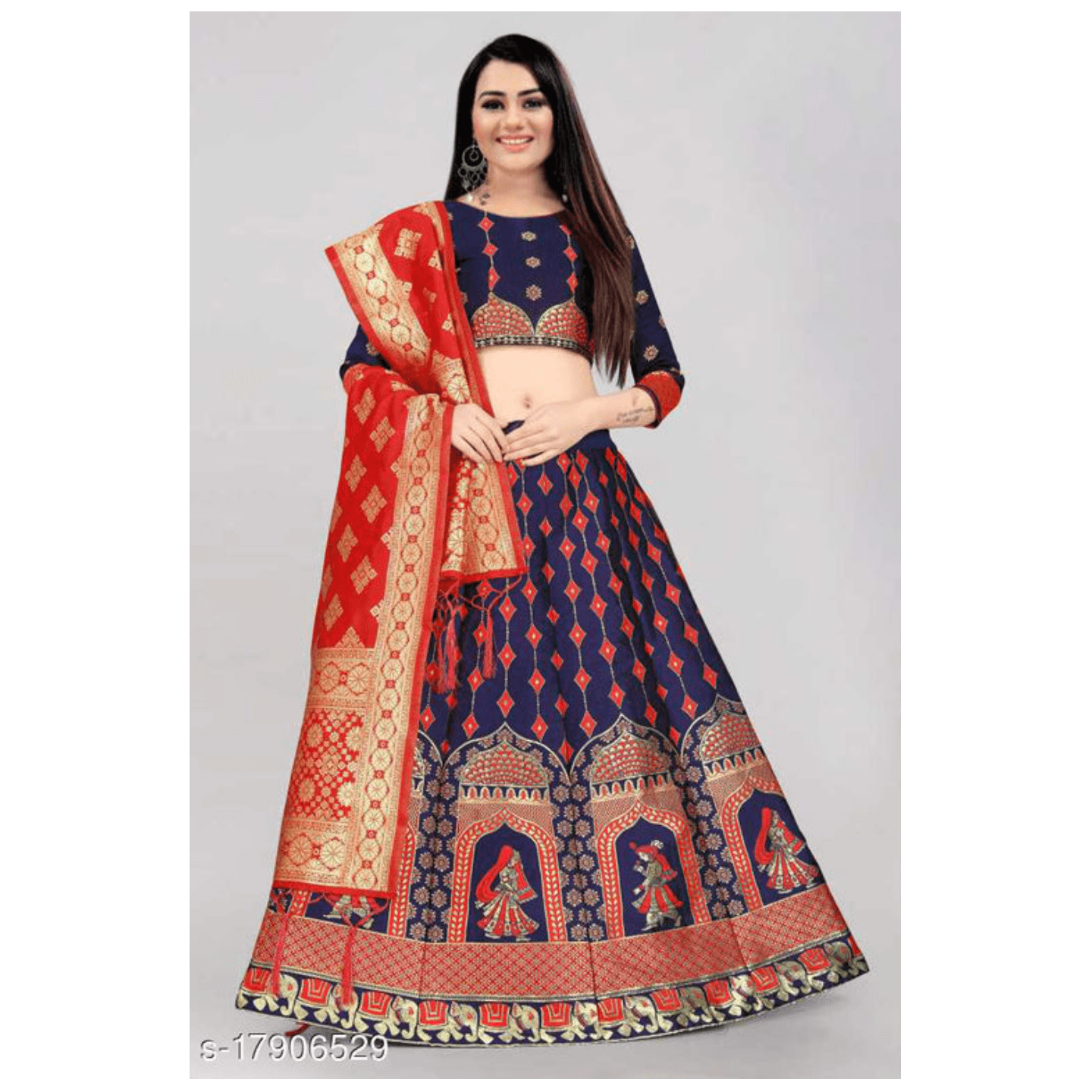 Fashionable Women Lehenga- Un-Stitched