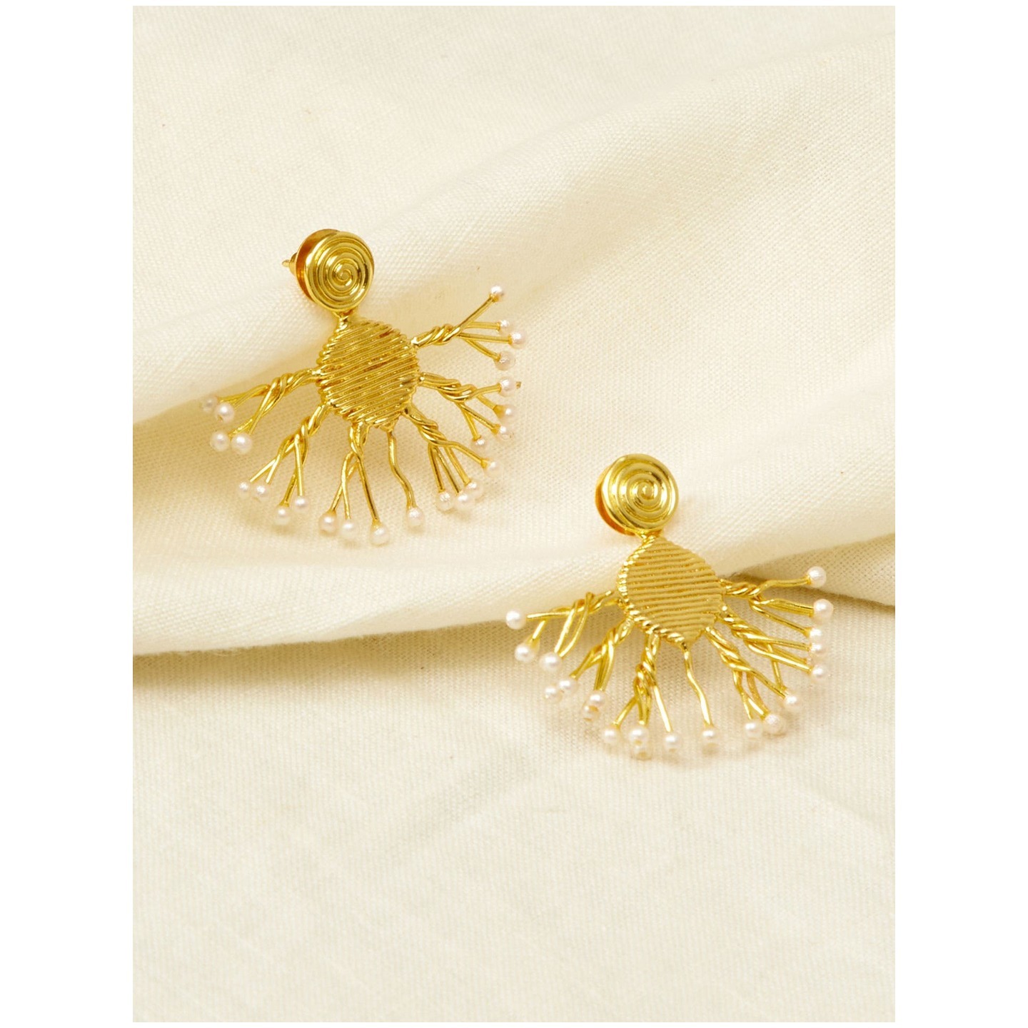 Golden Pasni Earrings