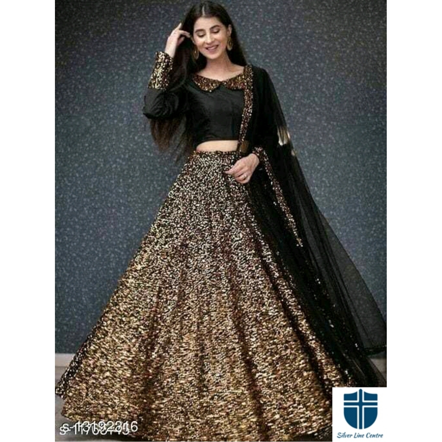 Trendy Attractive Designer Embroidery Sequines Work Lehenga