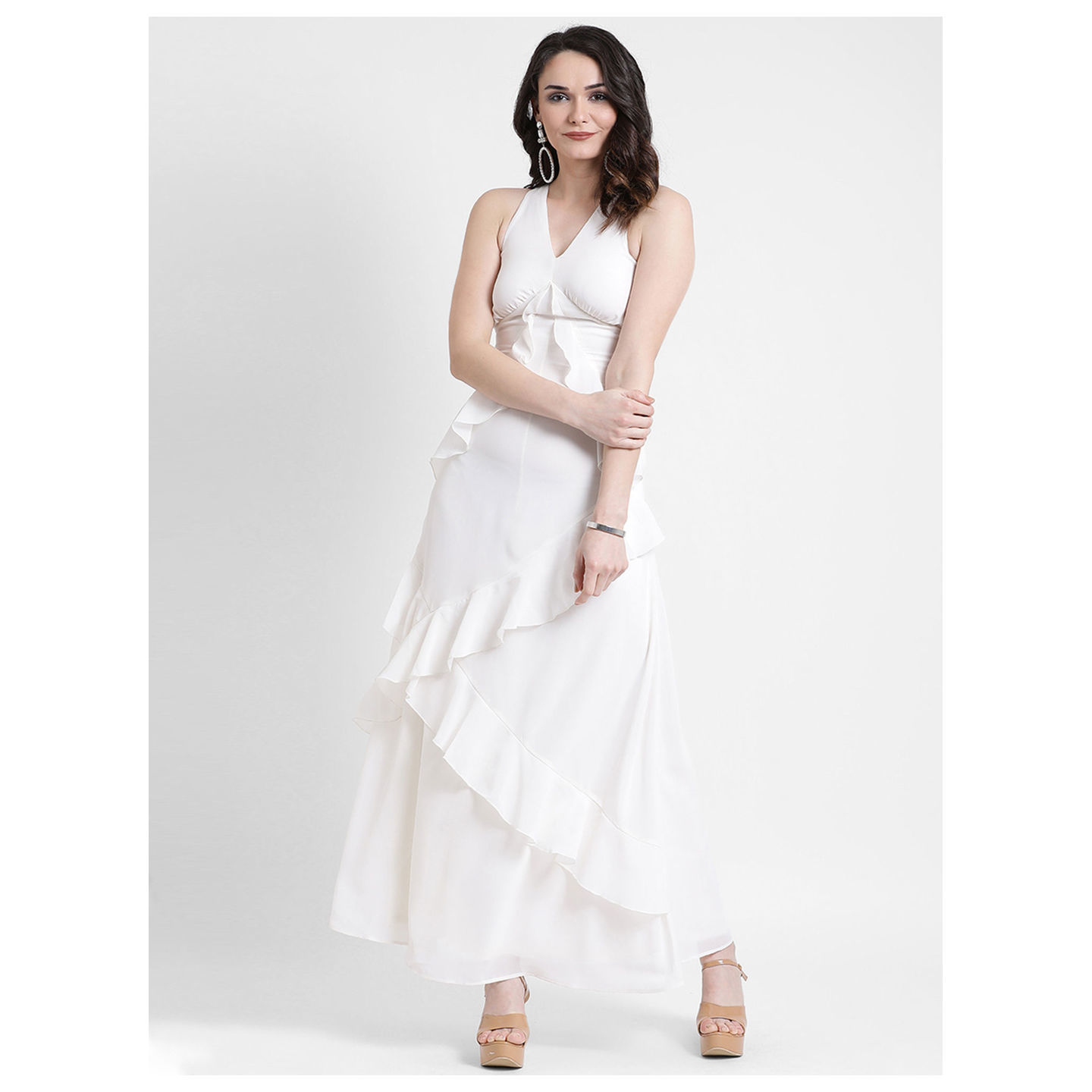 Kazo Pristine Solid Dress