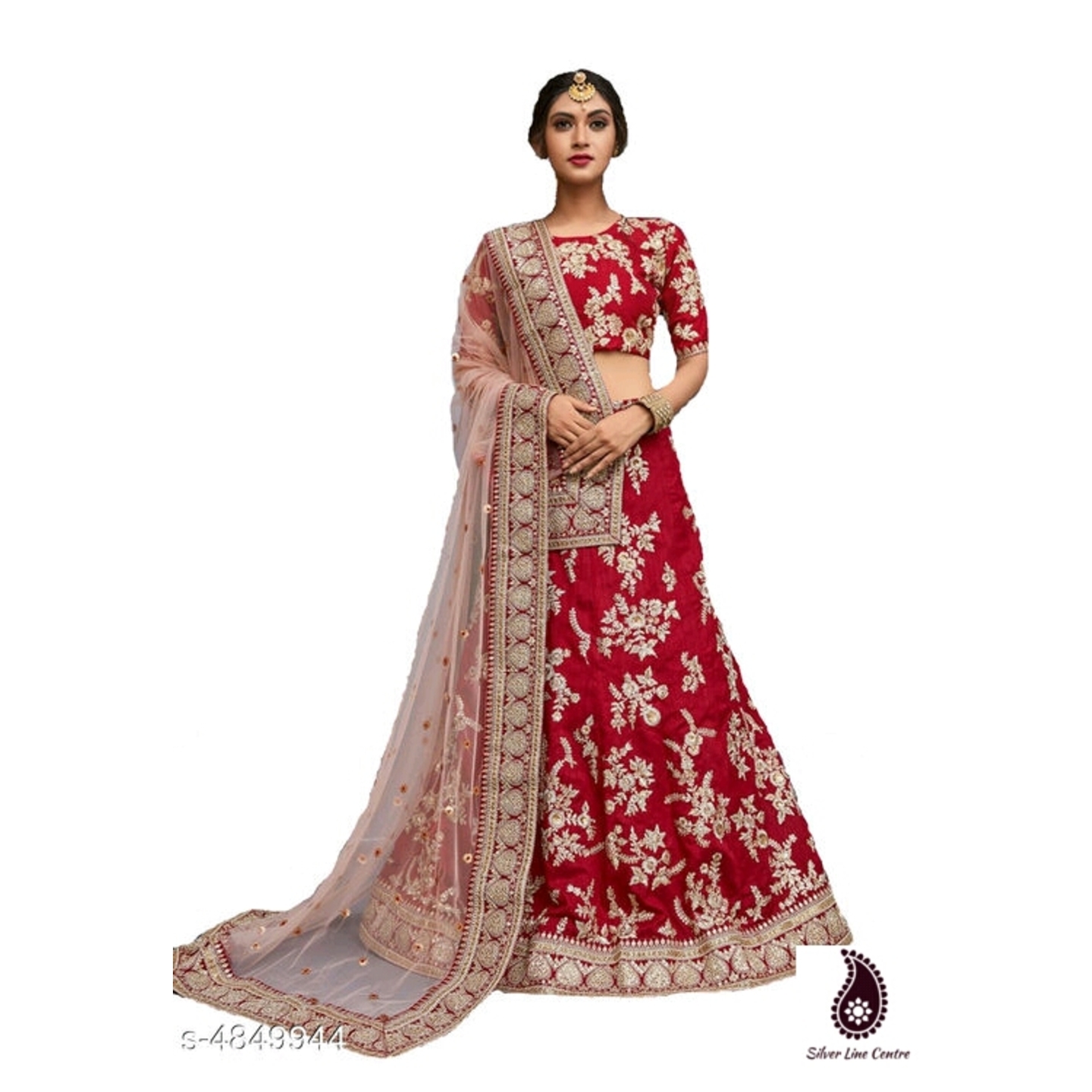 Womens Sensational Velvet Lehenga