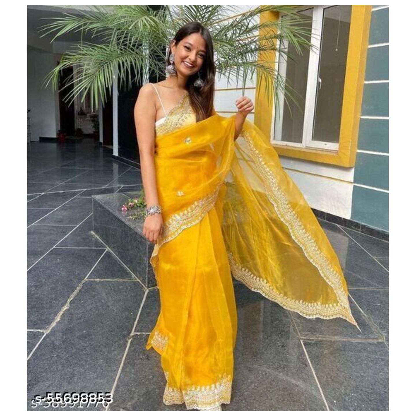 Heavy Pure Organza Saree