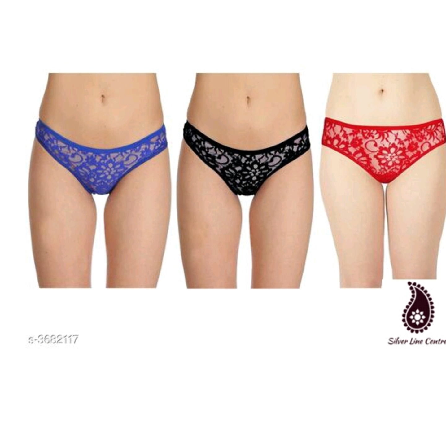 Women's Net Briefs Combo -3pcs